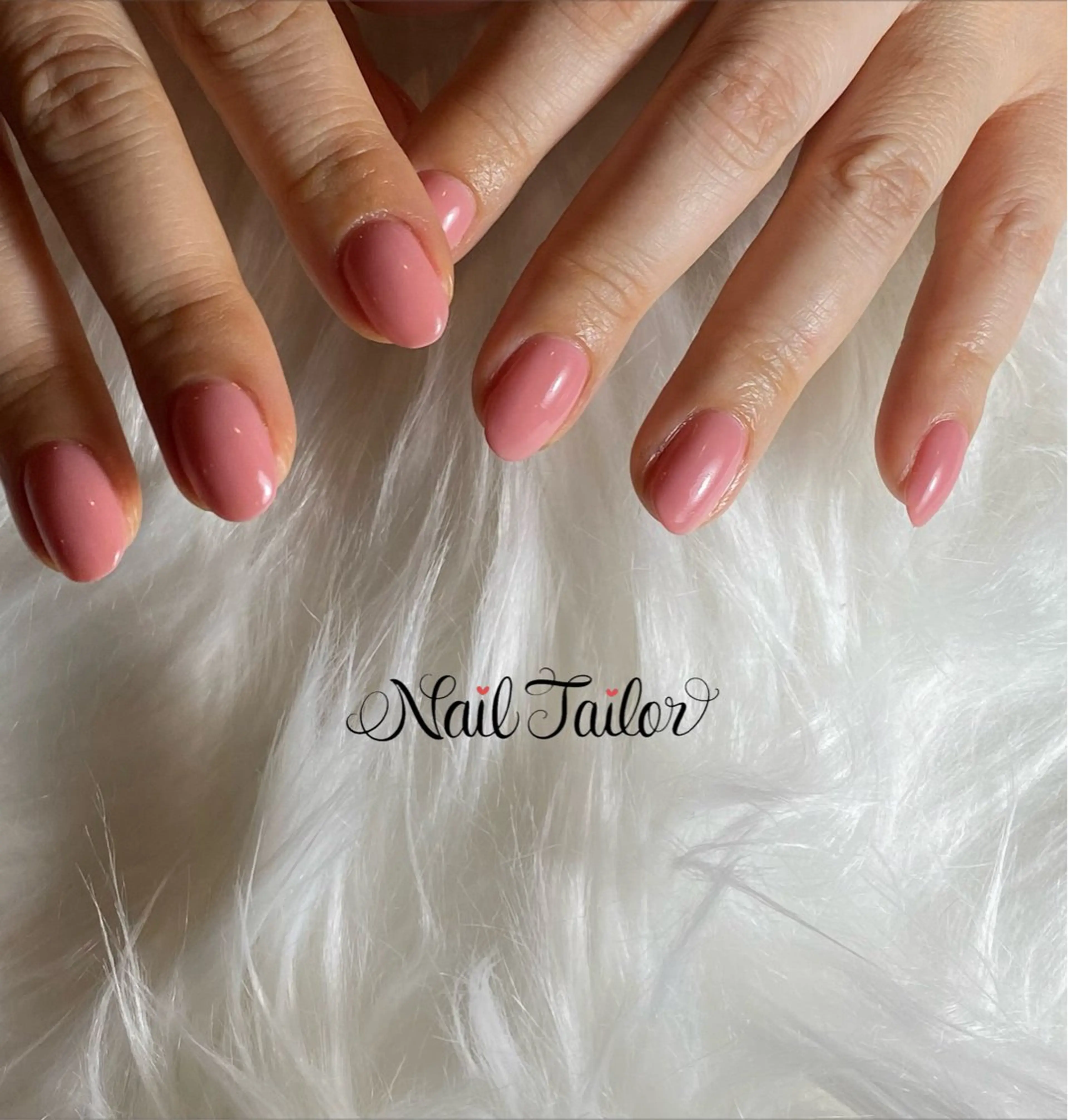 ネイル 入学式 ジェルネイル 卒業式 ワンカラーネイル ピンク ハンドネイル 〜Nail Tailor〜　ネイルテイラー所属・NailTailor ネイルテイラーのネイルデザイン