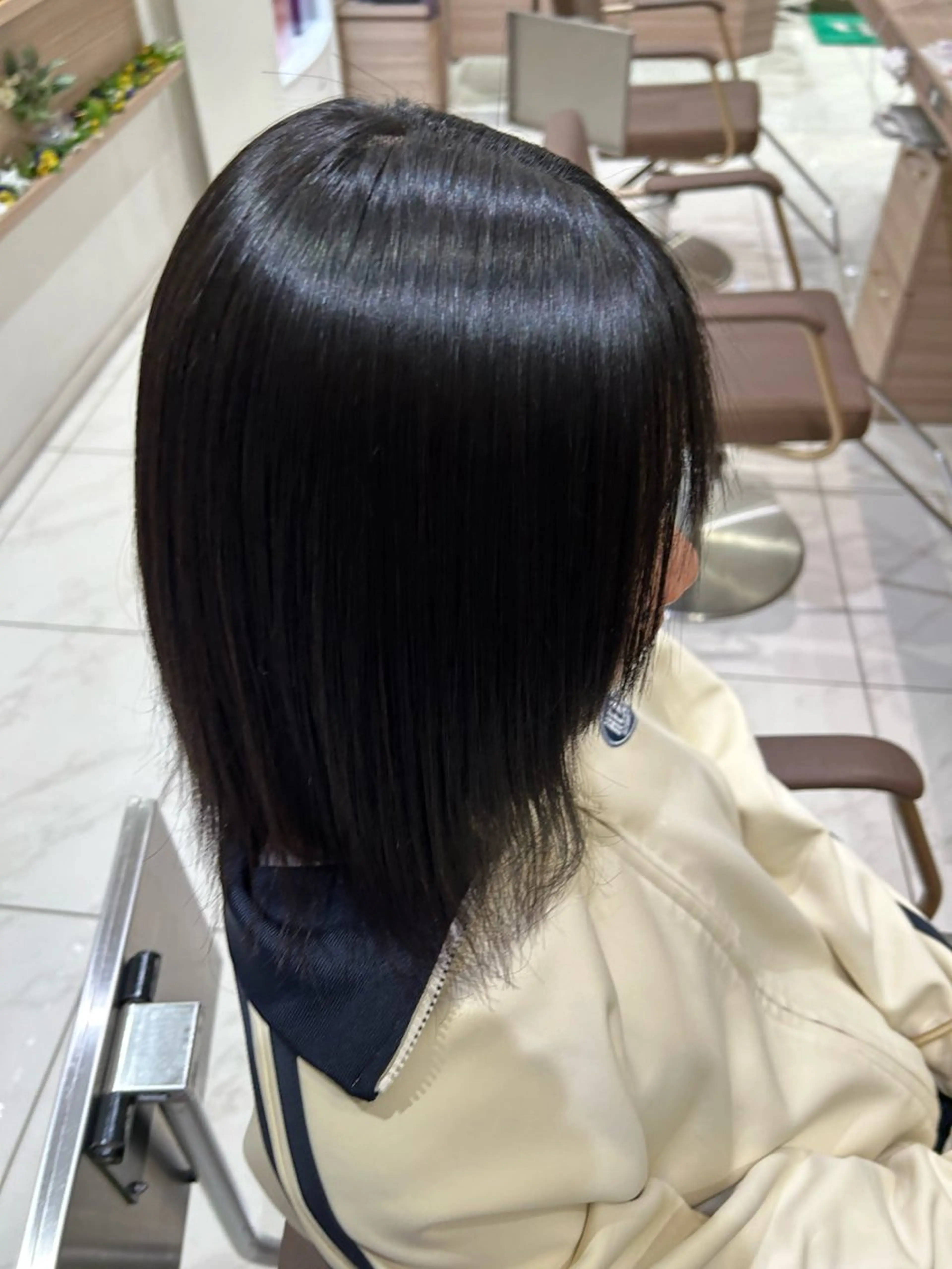 ミディアム 縮毛矯正 トリートメント 縮毛募集中🔥 小平悠人のヘアスタイル