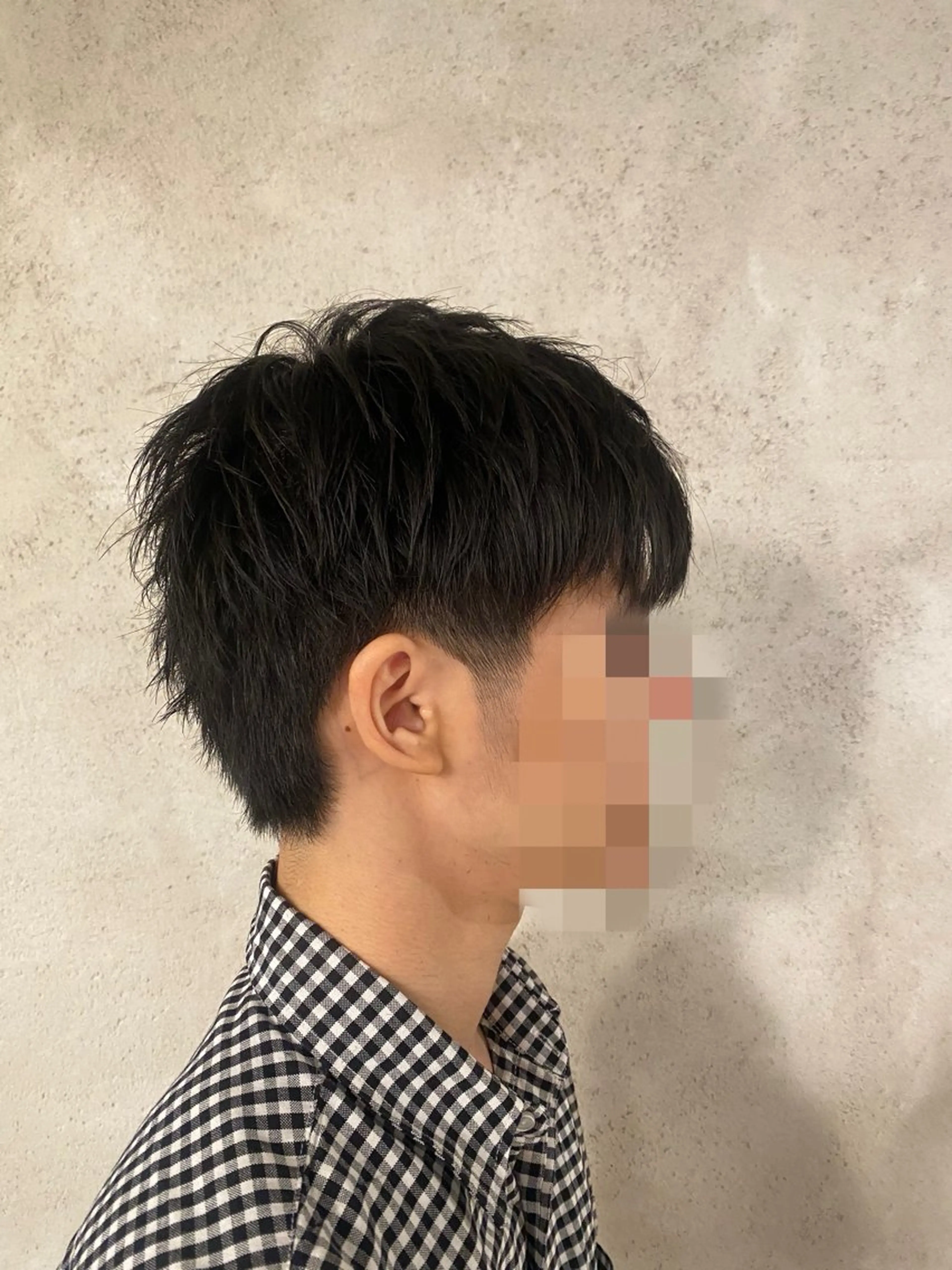 メンズ センターパート マッシュ スパイキーショート ツーブロック 刈り上げ 🎀Rina/無料/ カット💎のヘアスタイル