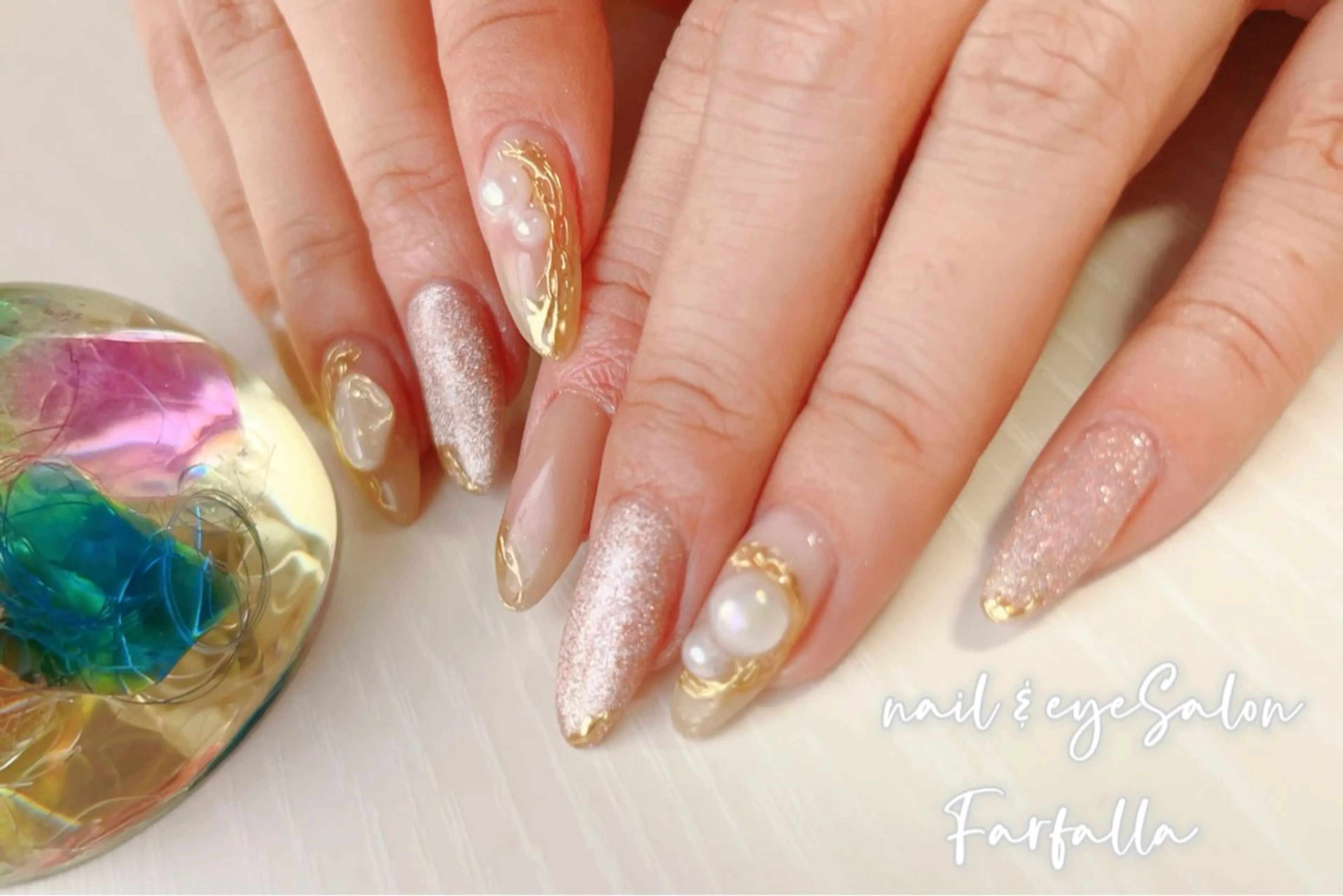 ネイル Farfalla Kieのネイルデザイン