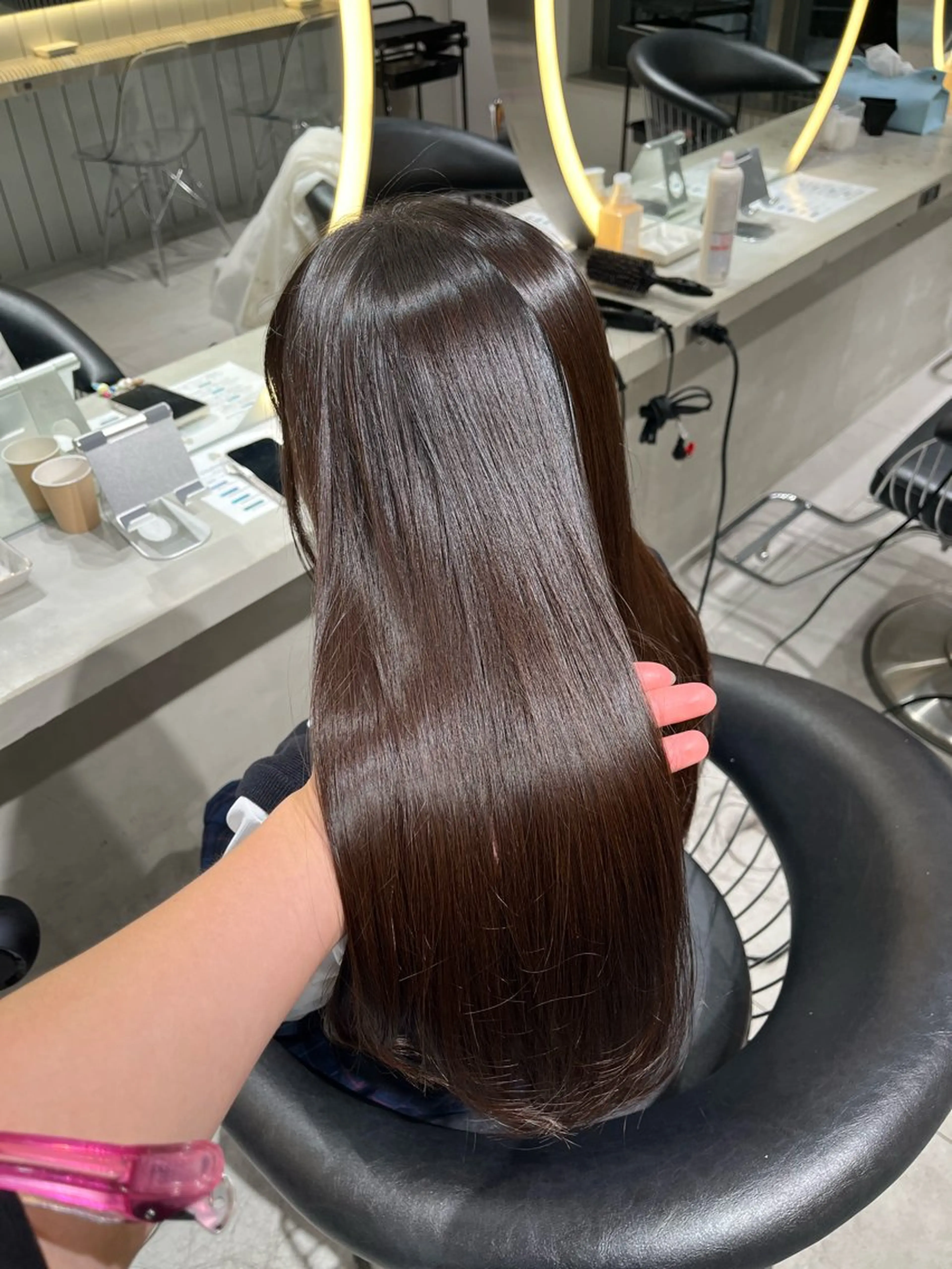 ロング カット 縮毛矯正 ショート/レイヤー 髪質改善/加納のヘアスタイル