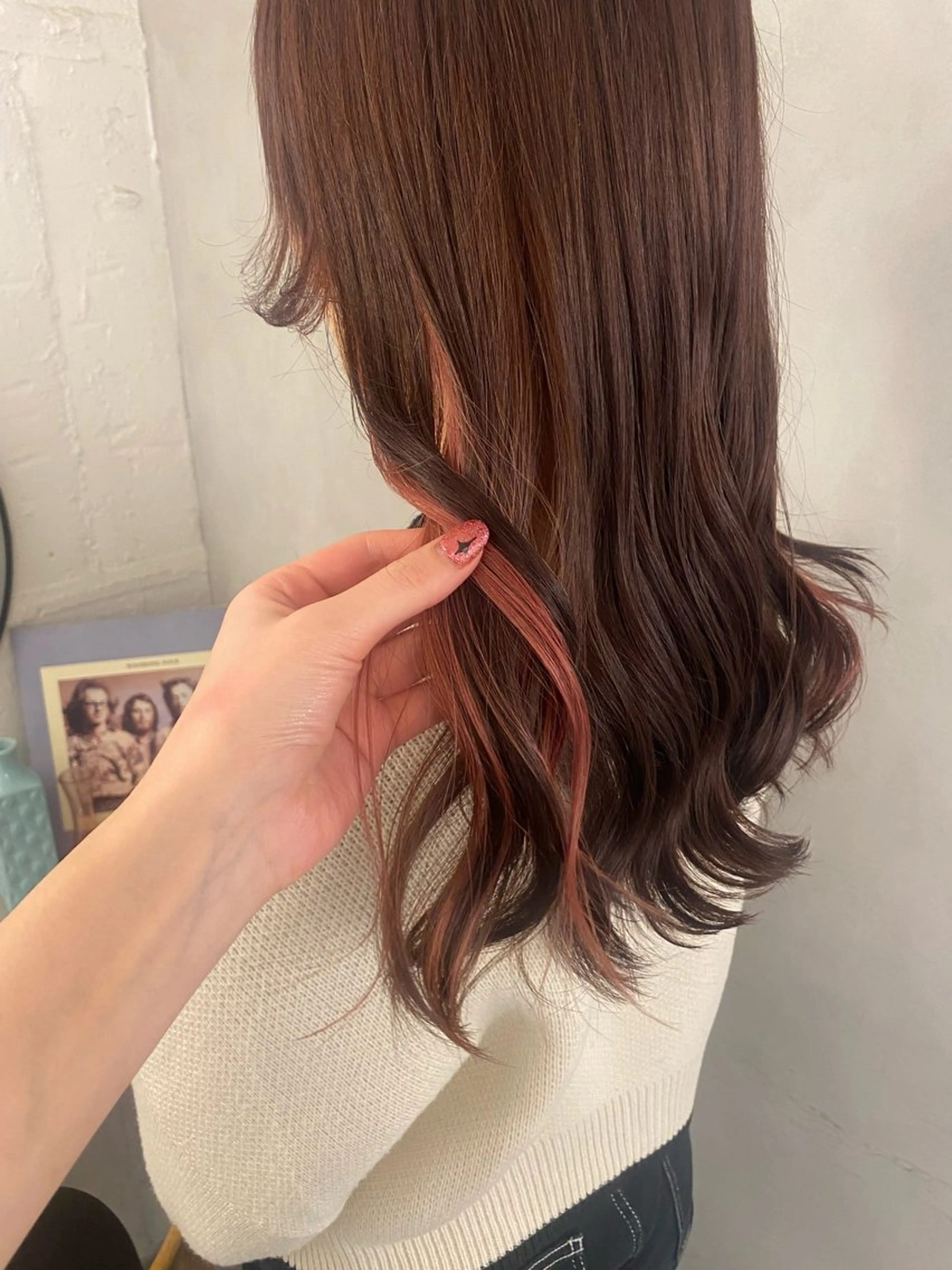 ロング カット ヘアカラー ボブ特化🎀 似合わせボブAmi✨のヘアスタイル