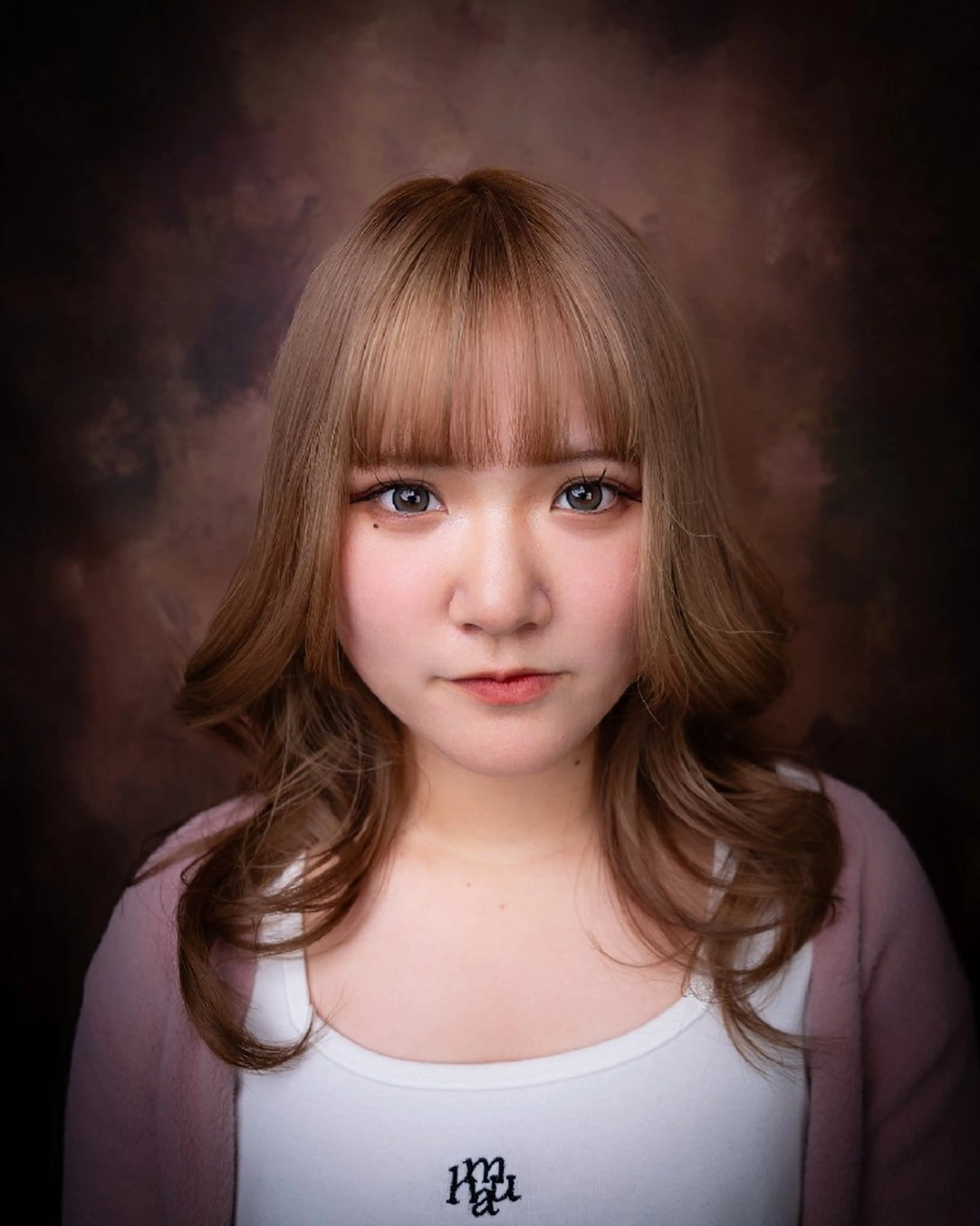 ロング カラー パーマ 松尾 泰伸のヘアスタイル