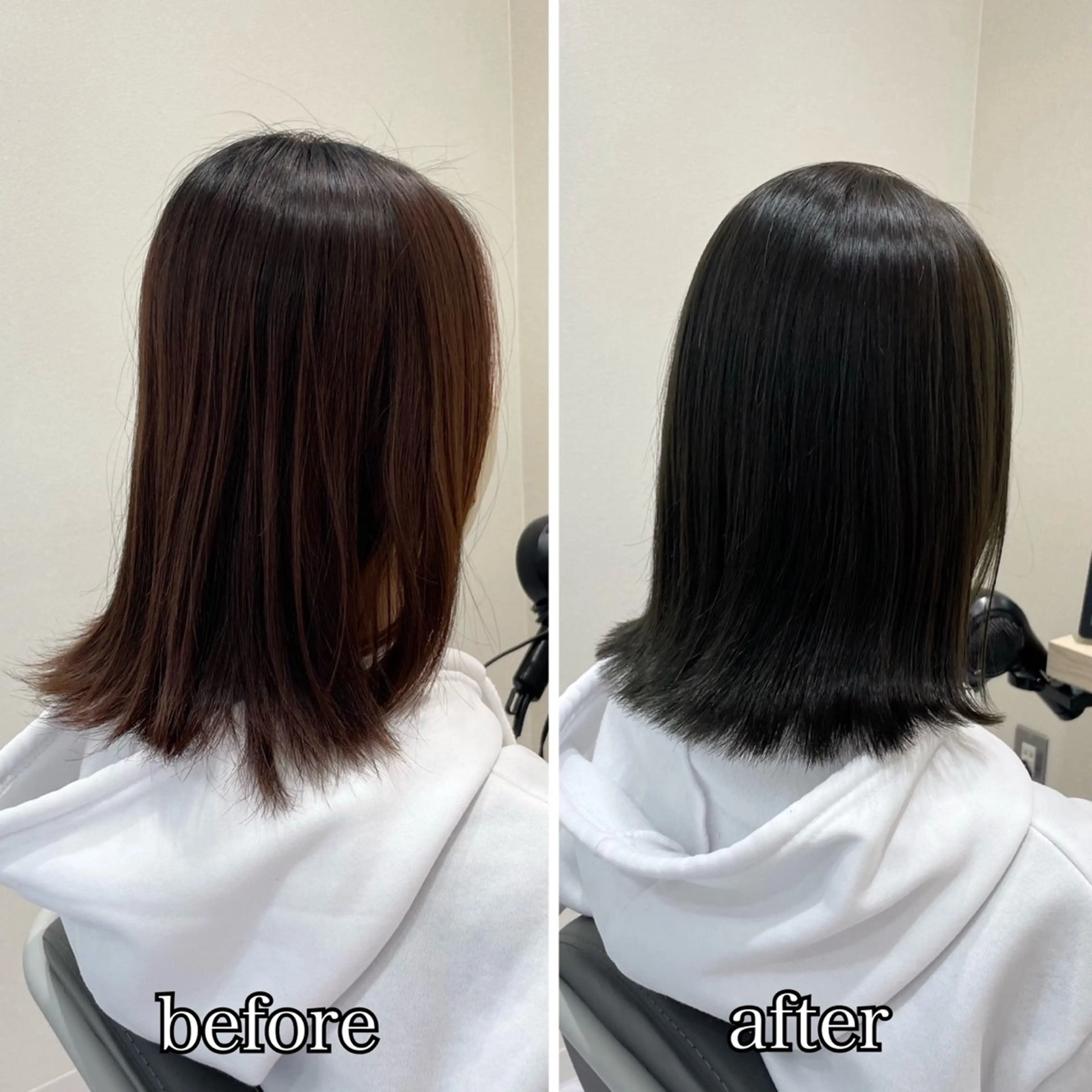 ミディアム カラー 🌷ピンクカラー くどう🌷のヘアスタイル