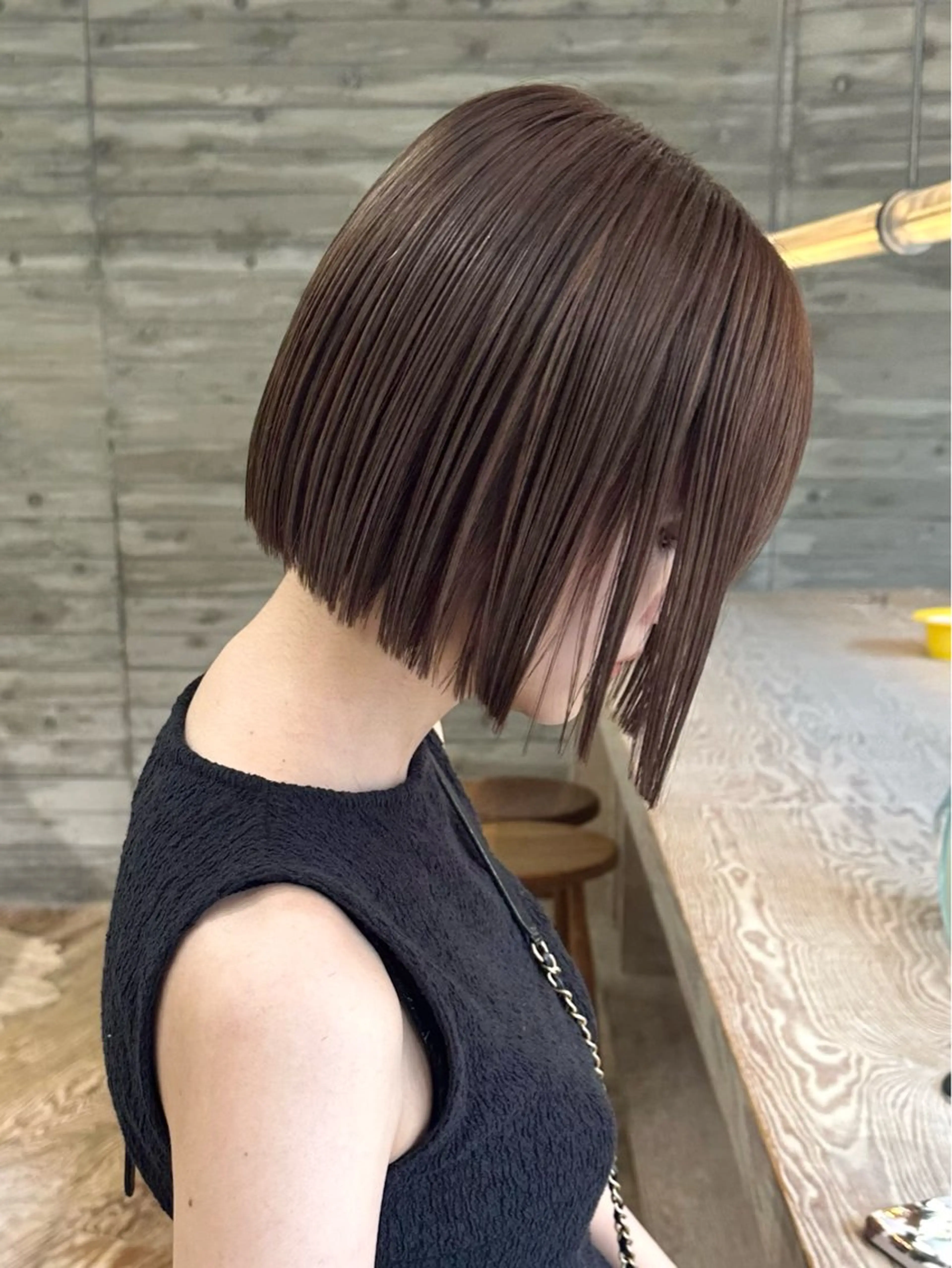 ∬人気メニュー∬カット+透明感カラー+3step内部補修トリートメントの写真