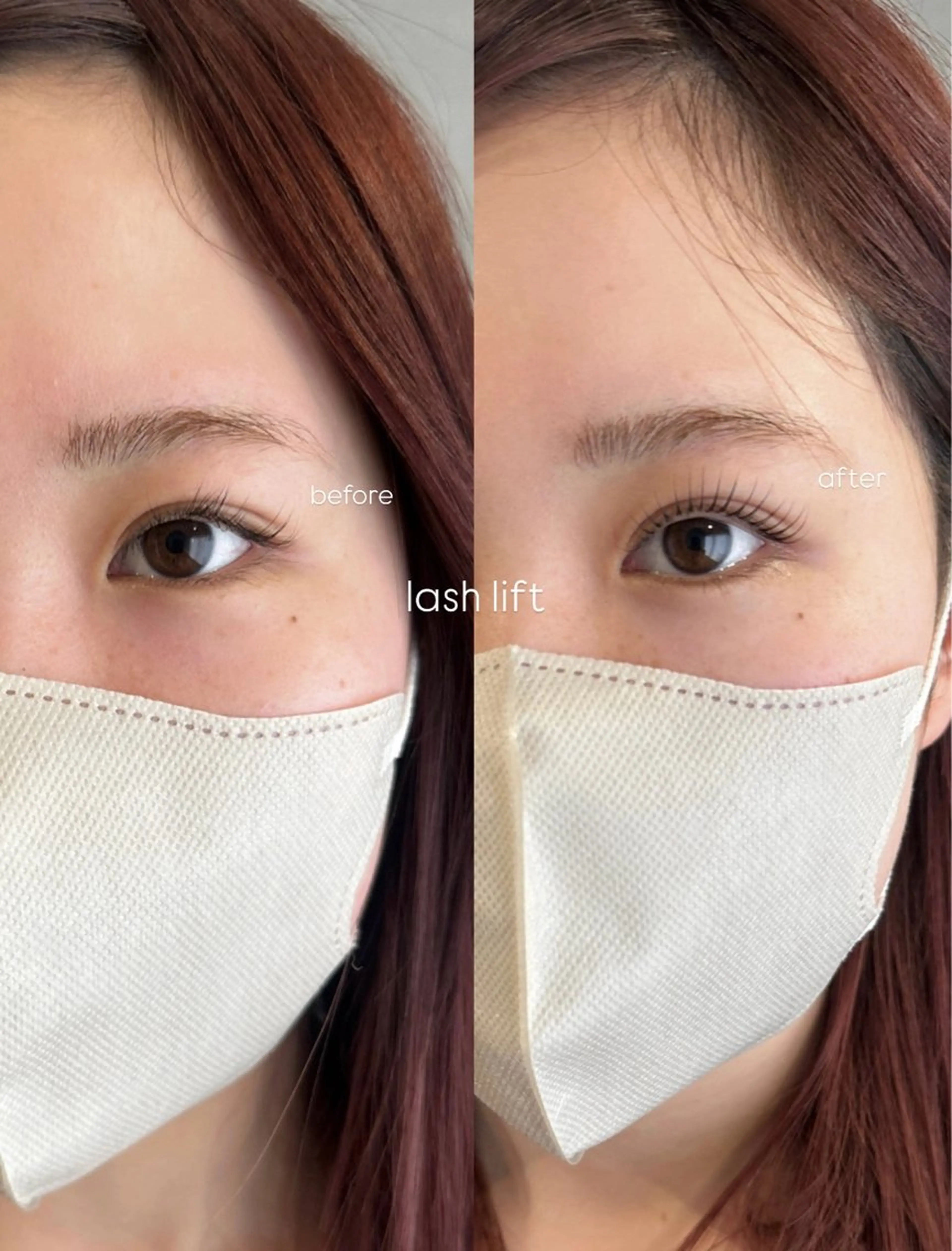 マツエク・マツパ 一重×まつ毛パーマ 石川 陽菜のマツエク・マツパデザイン