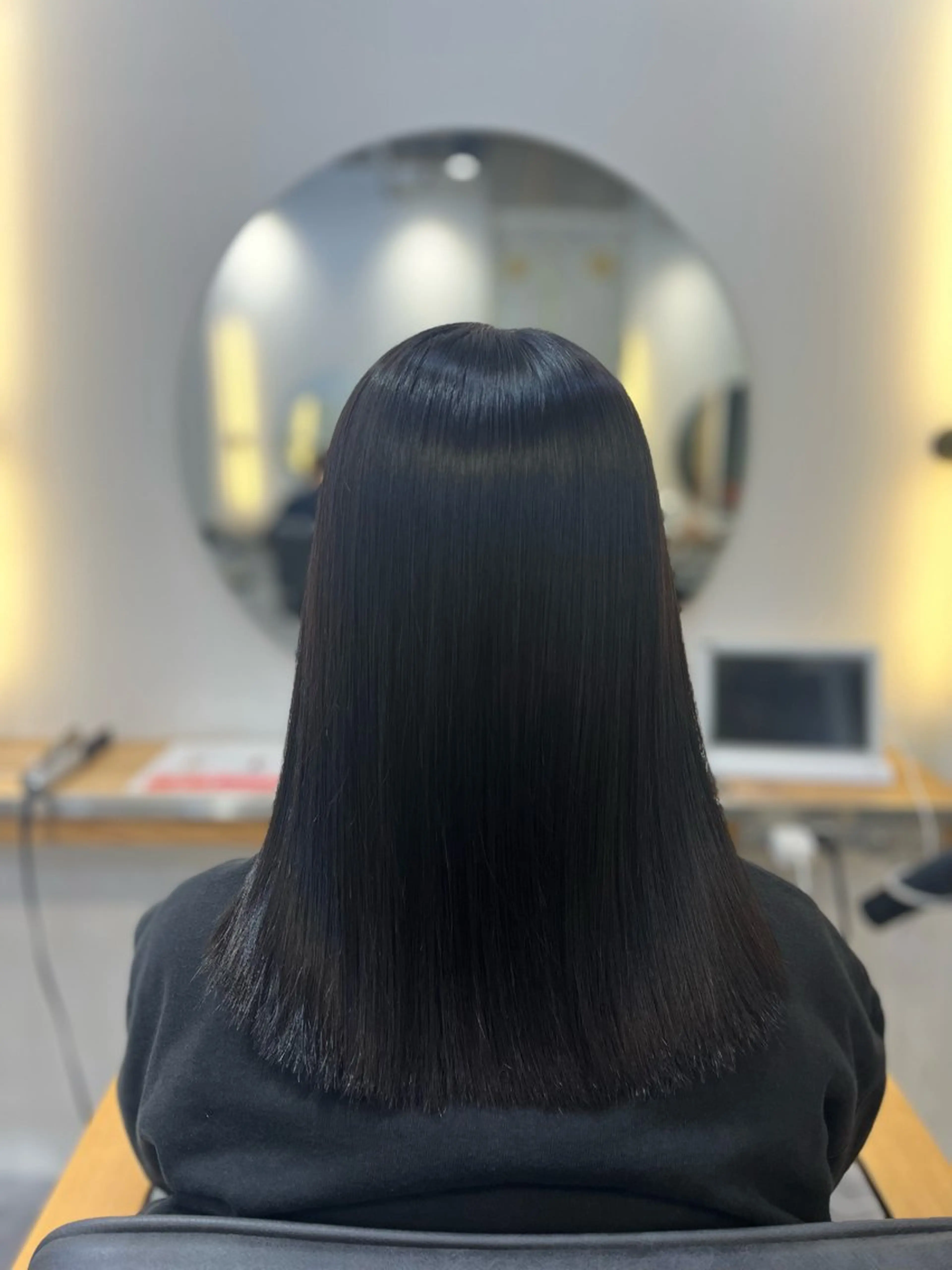 ミディアム 冨田 悠稀/ 髪質改善カラー🫧のヘアスタイル