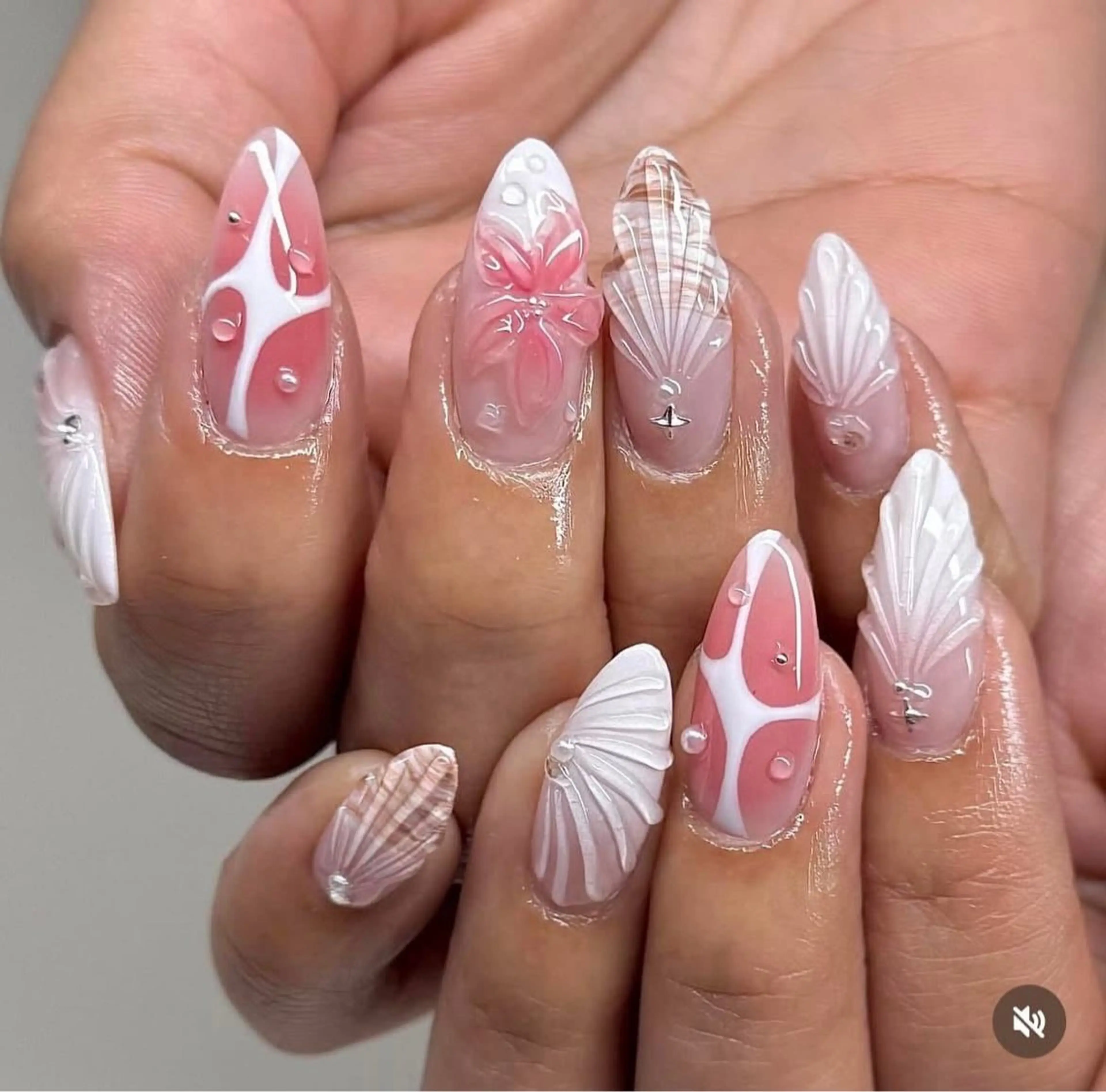 ネイル ROSE ANA CHUO 本川越のネイルデザイン