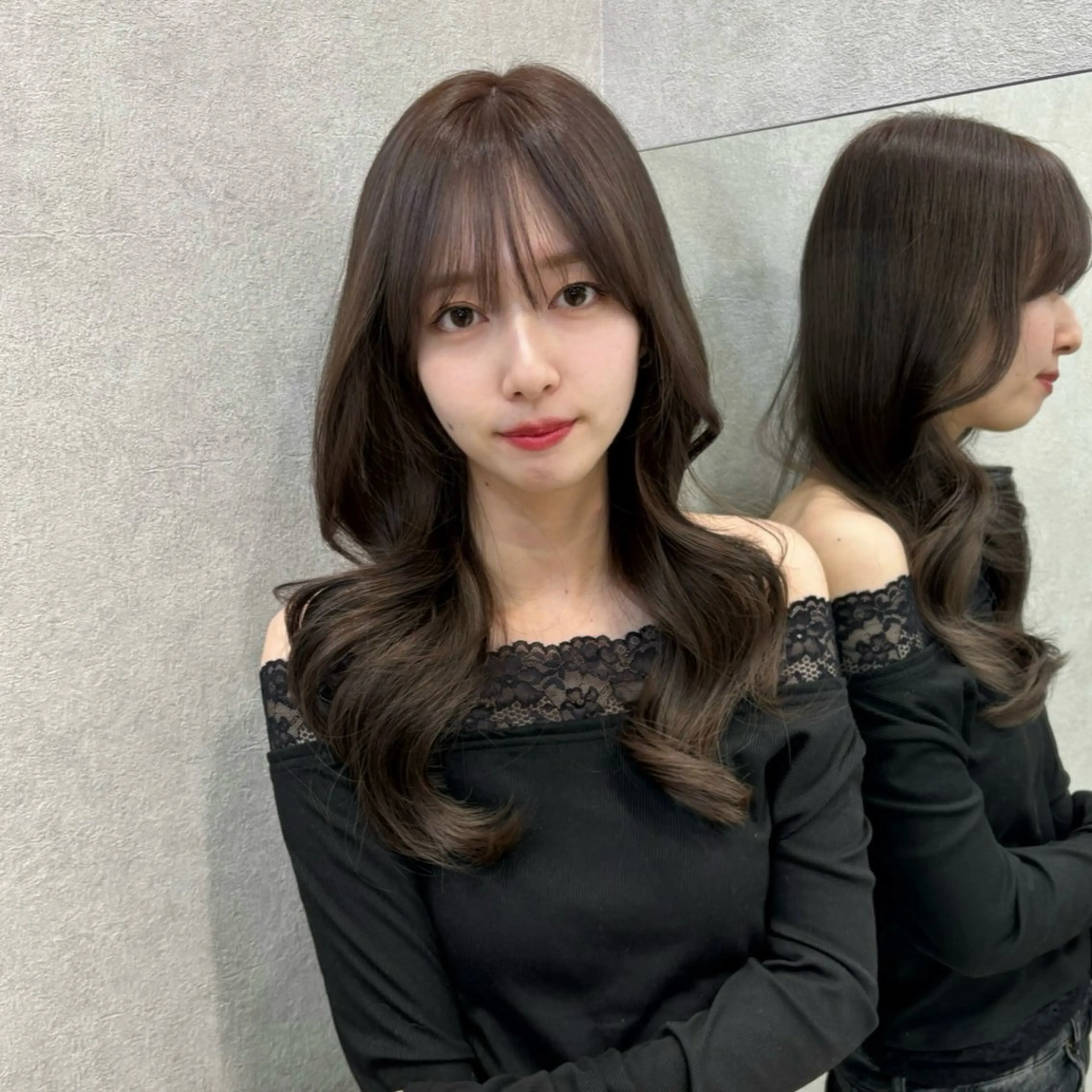 ロング 韓国風ヘア レイヤーカット ともき《ショート・ ボブ✨》銀座🩶のヘアスタイル