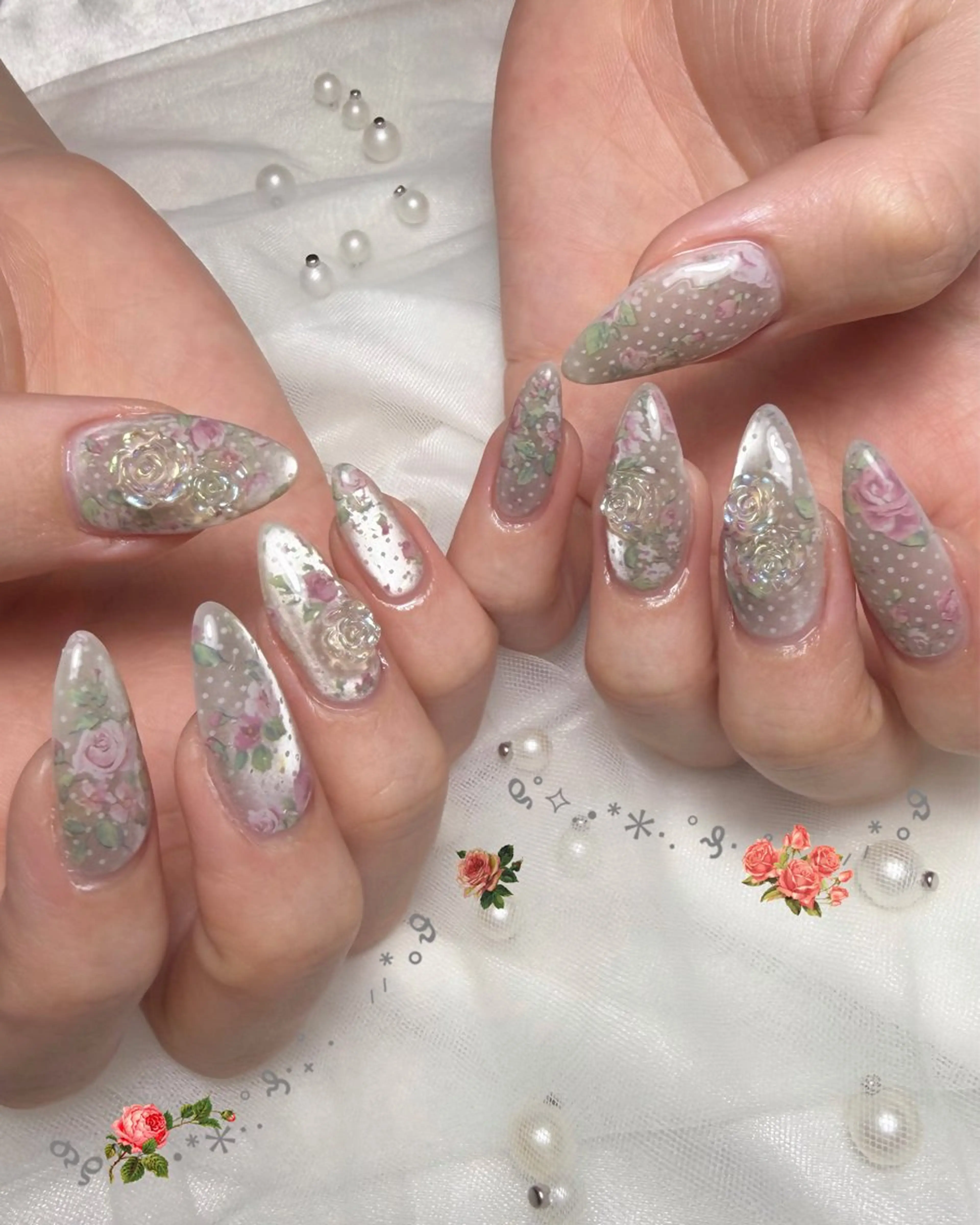 ネイル ハンドネイル Luna 【Li'ame】のネイルデザイン