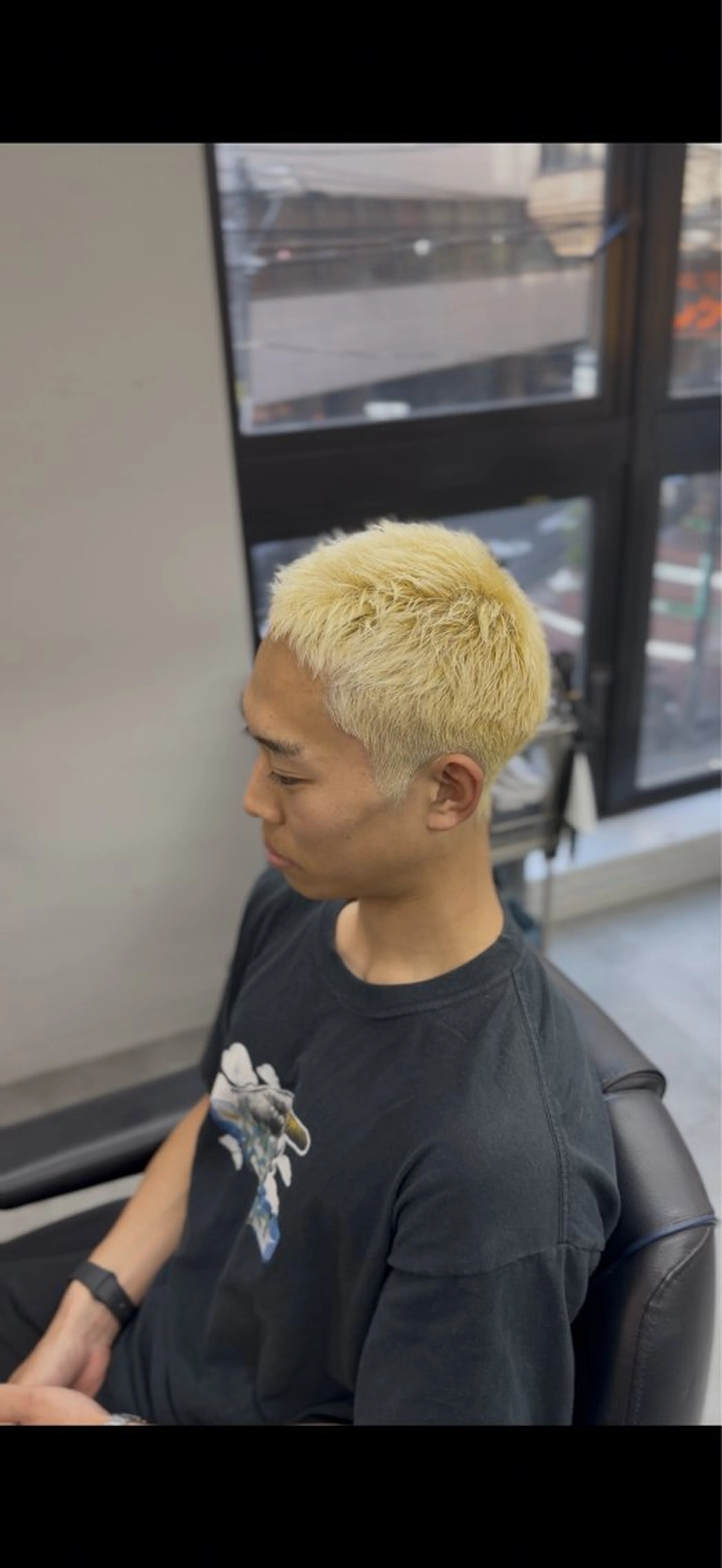 メンズ 藤本 航志のヘアスタイル