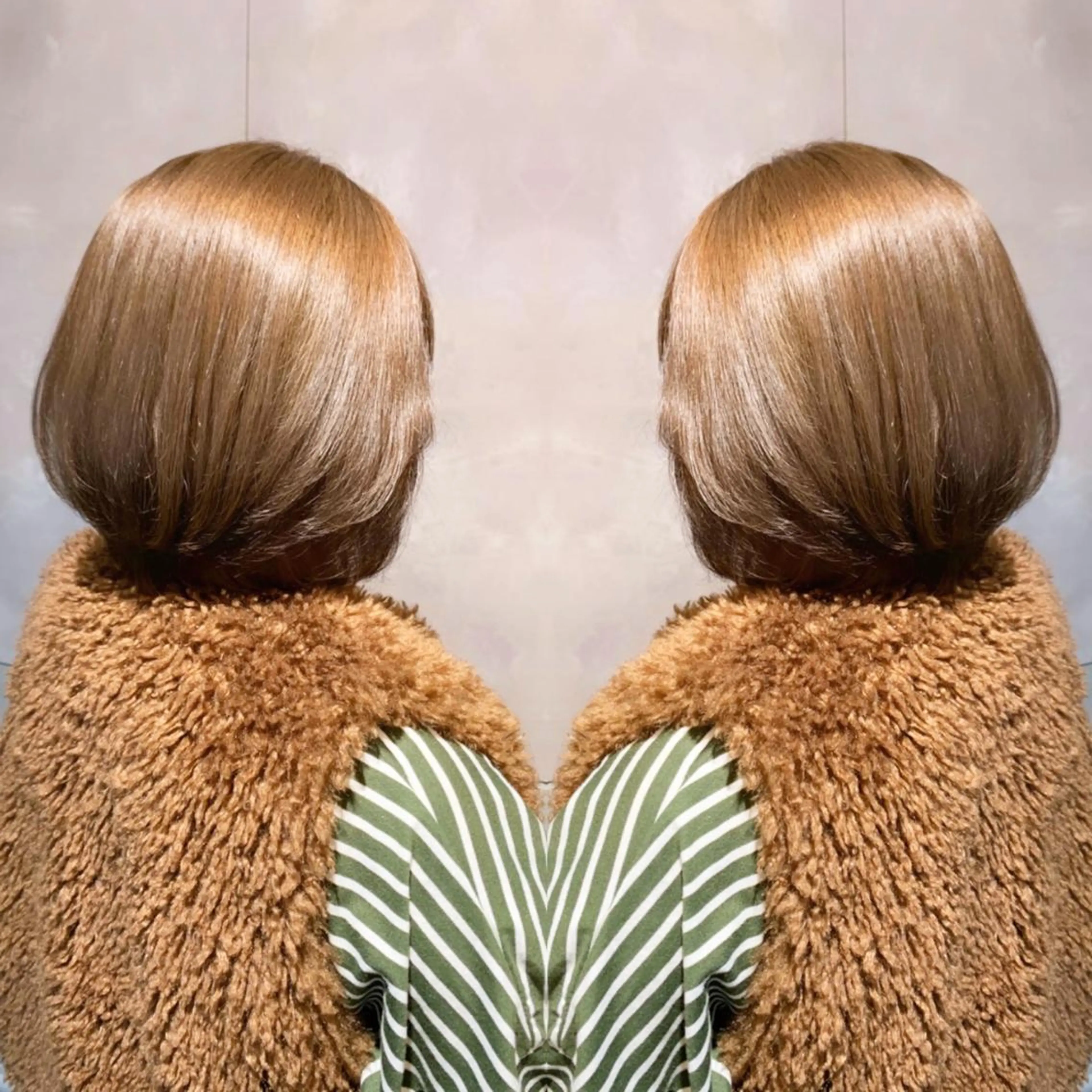 ミディアム カラー ヘアカラー トリートメント I’ve所属・💘大人可愛く💘 Natsuki❥❥❥のヘアスタイル