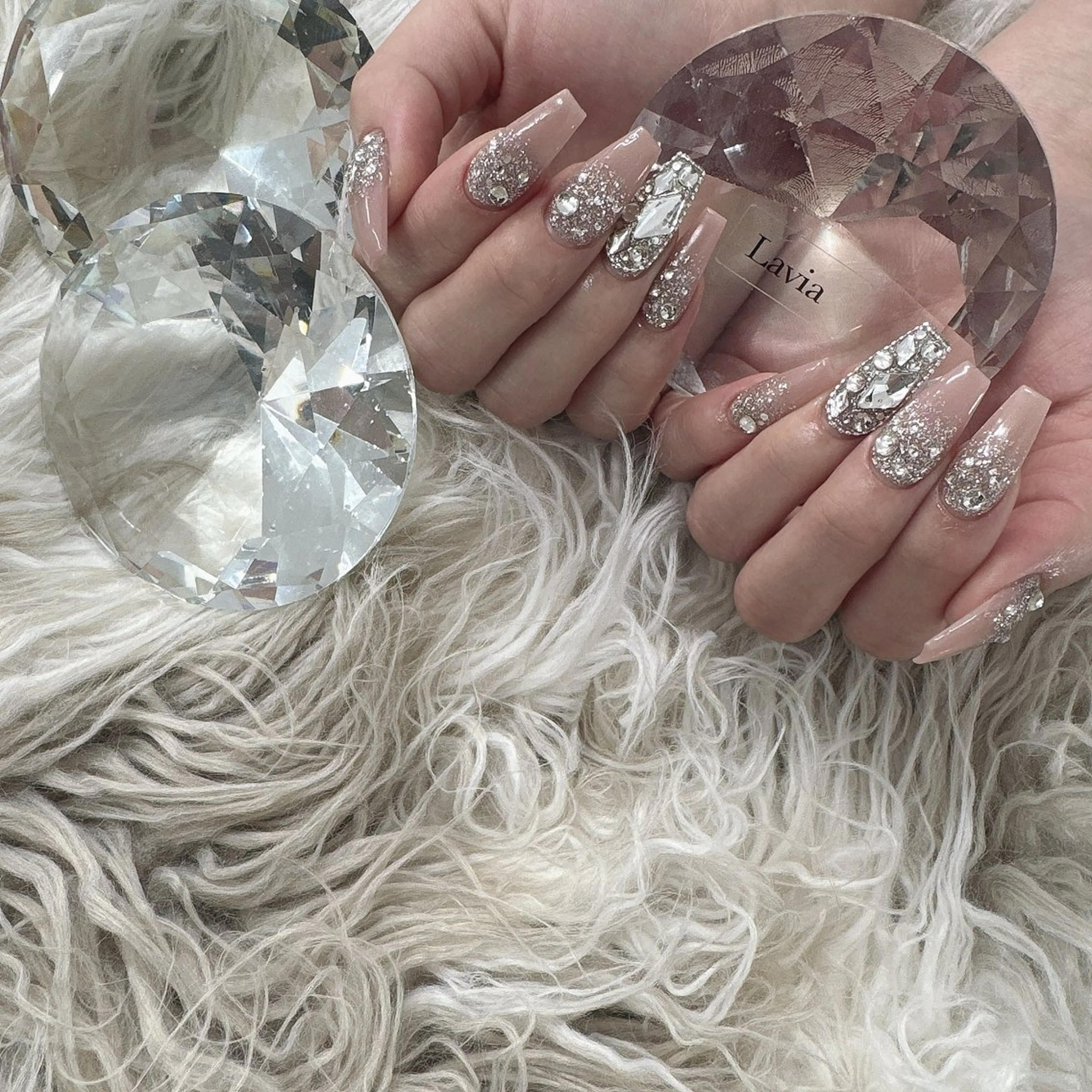 ネイル ハンドネイル Lavia nail＆eyelash所属・lavia🖤 ayumiのネイルデザイン