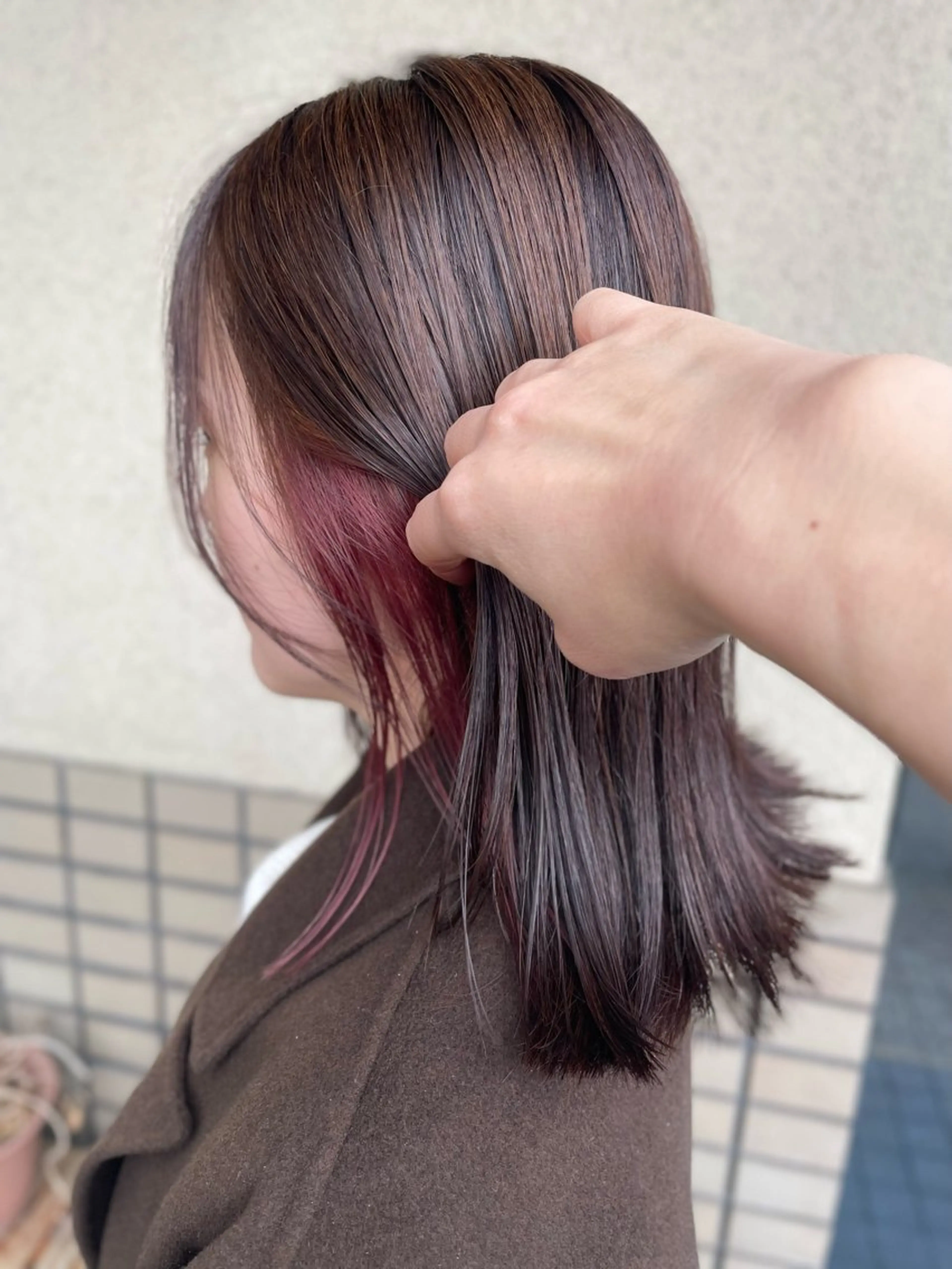 ミディアム ヘアカラー トリートメント 沢田 瞳のヘアスタイル