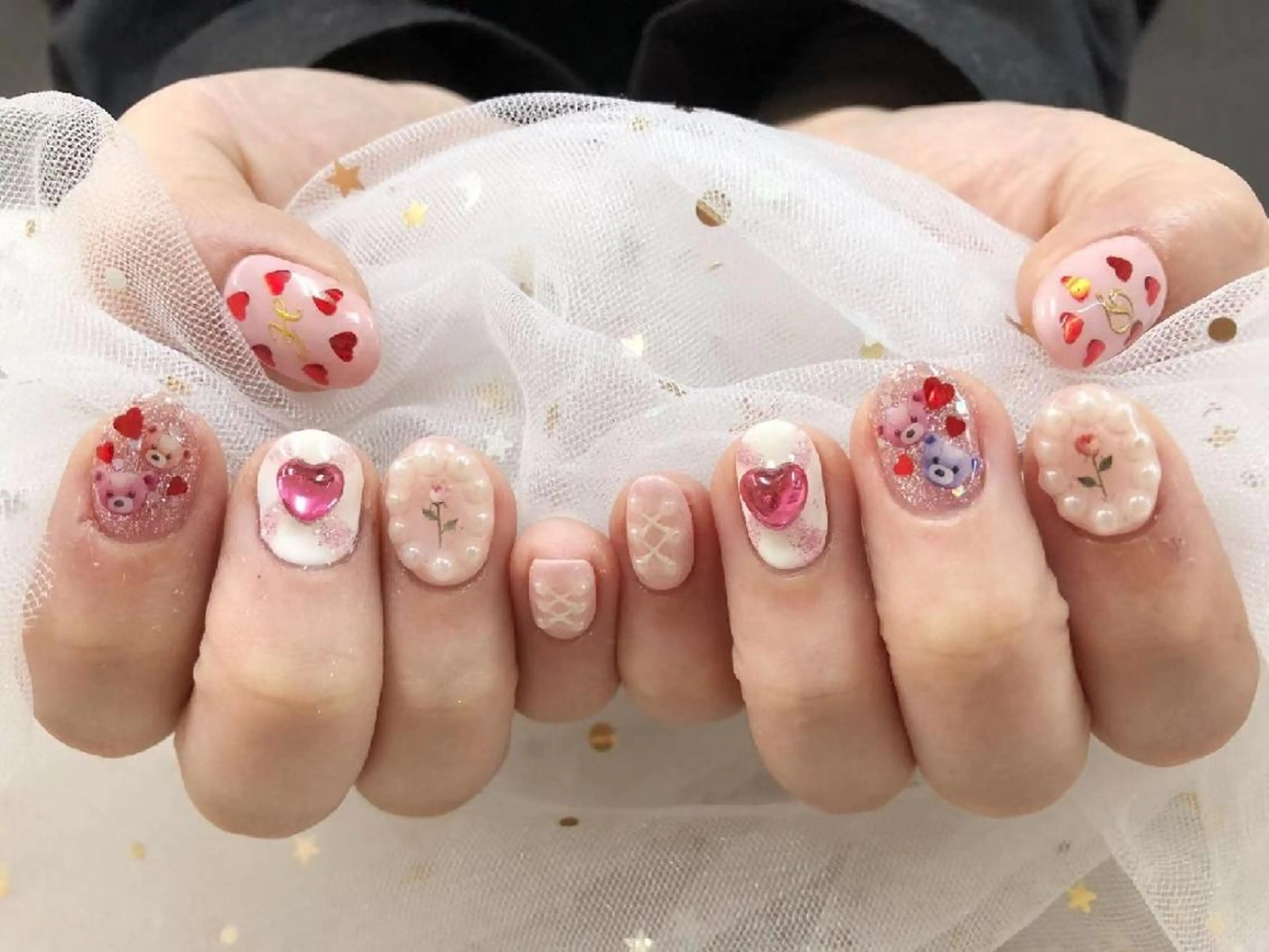 ネイル princess スカルプ専門店のネイルデザイン