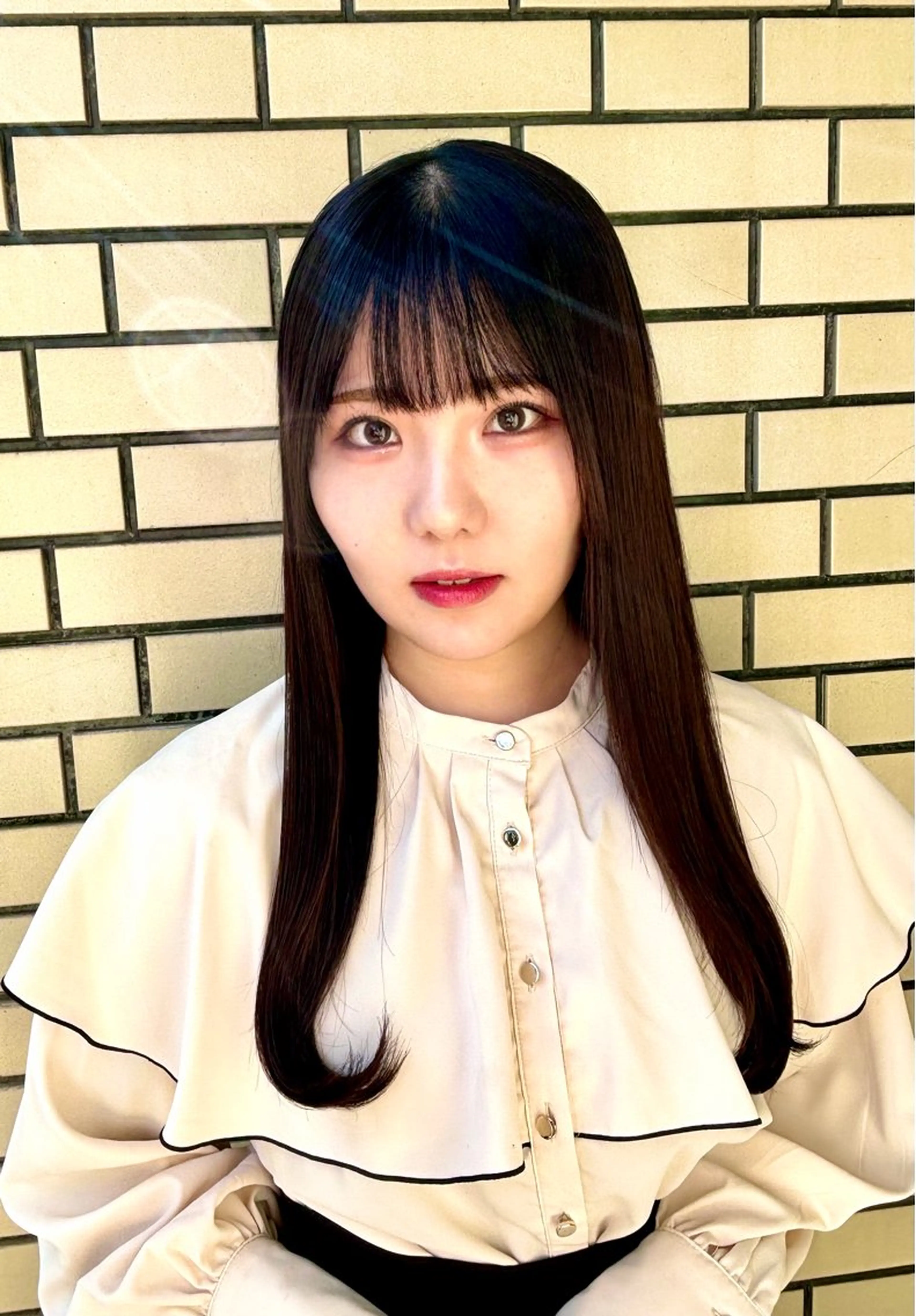 ロング カラー 髪質改善 縮毛矯正 トリートメント ヘアカラー 縮毛矯正 トリートメント すぐ巻ける縮毛矯正 🍀勝倉　麗のヘアスタイル