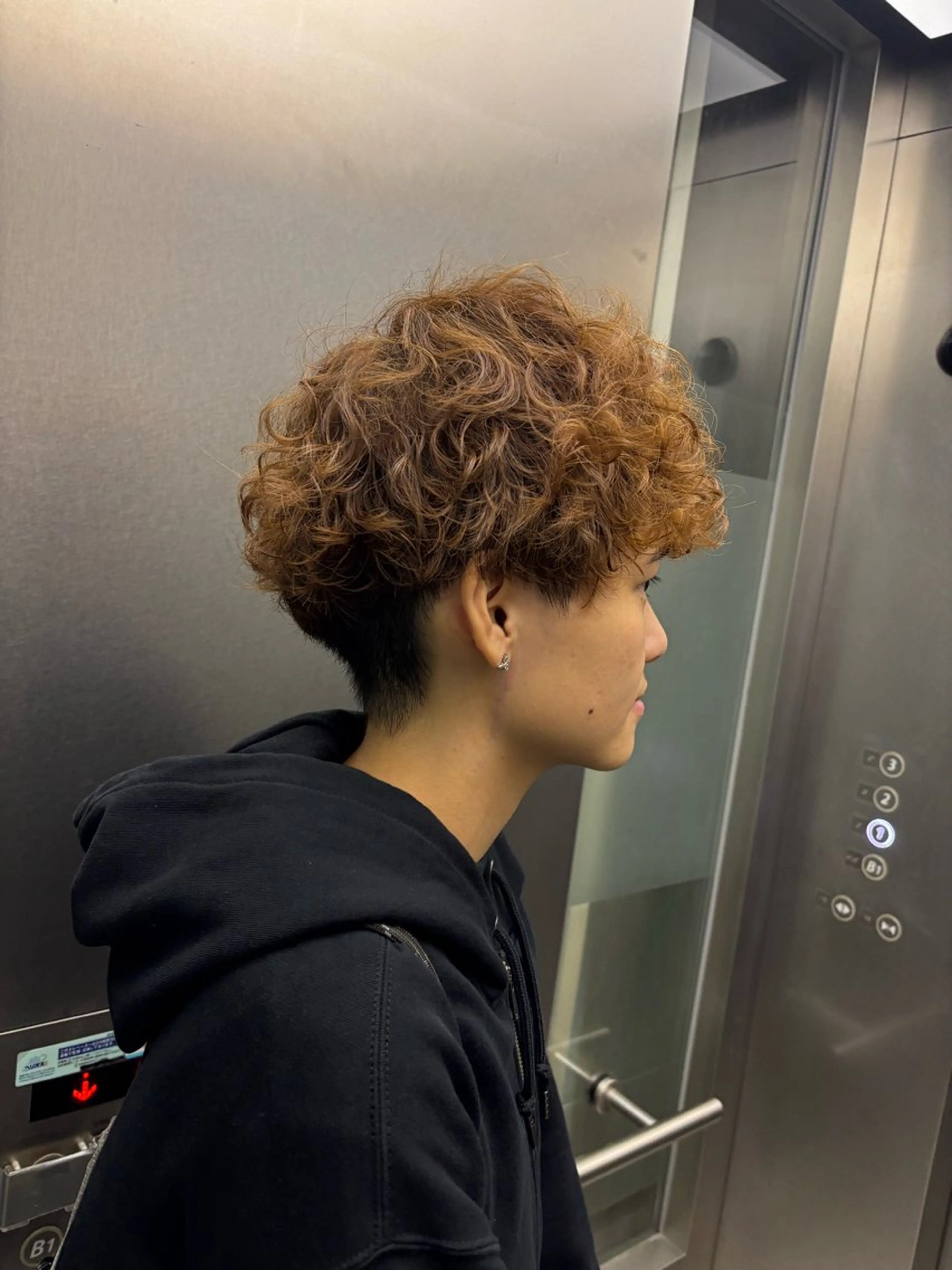 パーマ メンズ メンズパーマ パーマ トリートメント ハードパーマ Rico💜のヘアスタイル