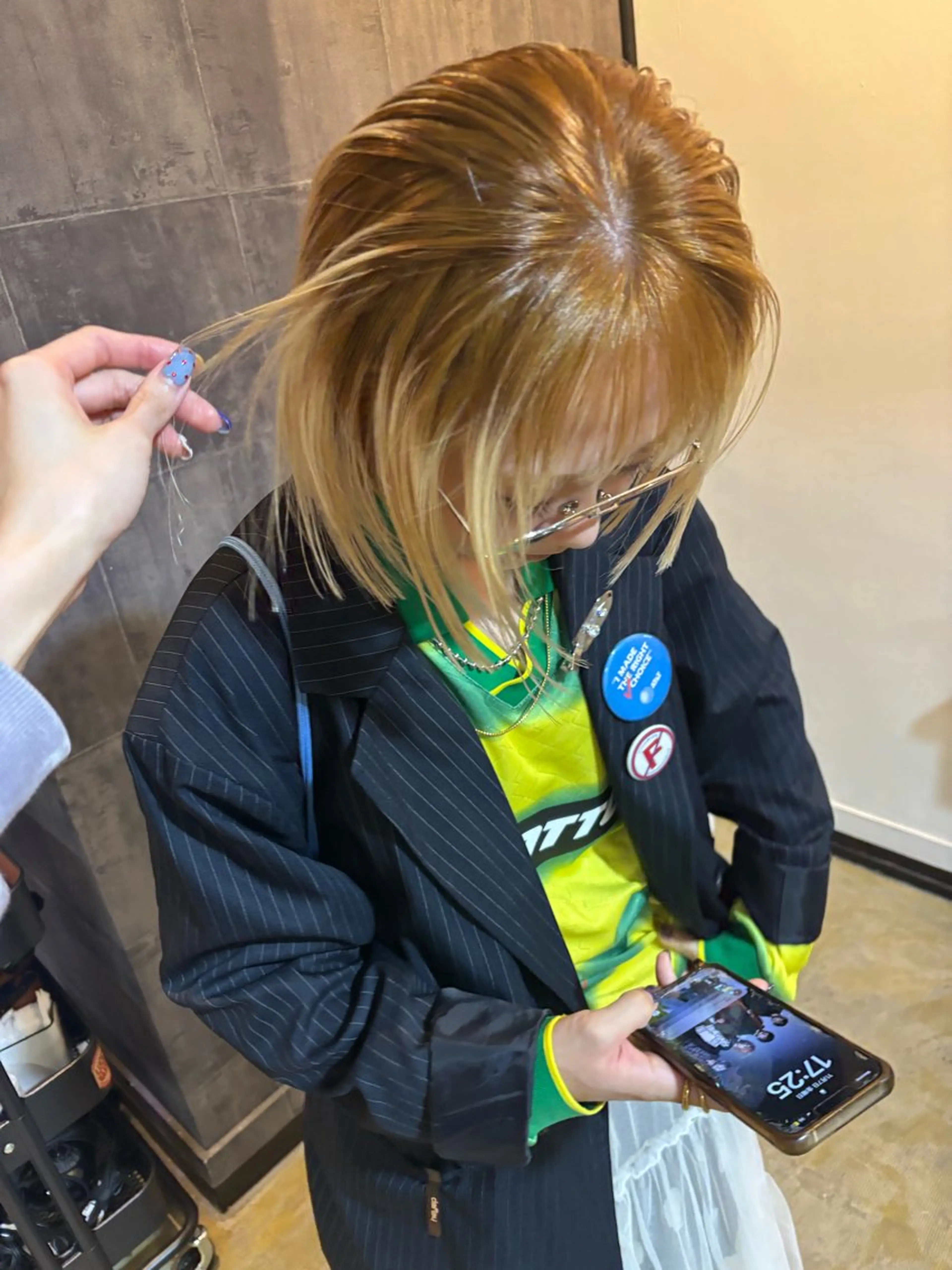 ショート カラー ヘアアレンジ 広島/ボブ/レイヤー 🌿‬wakabaのヘアスタイル