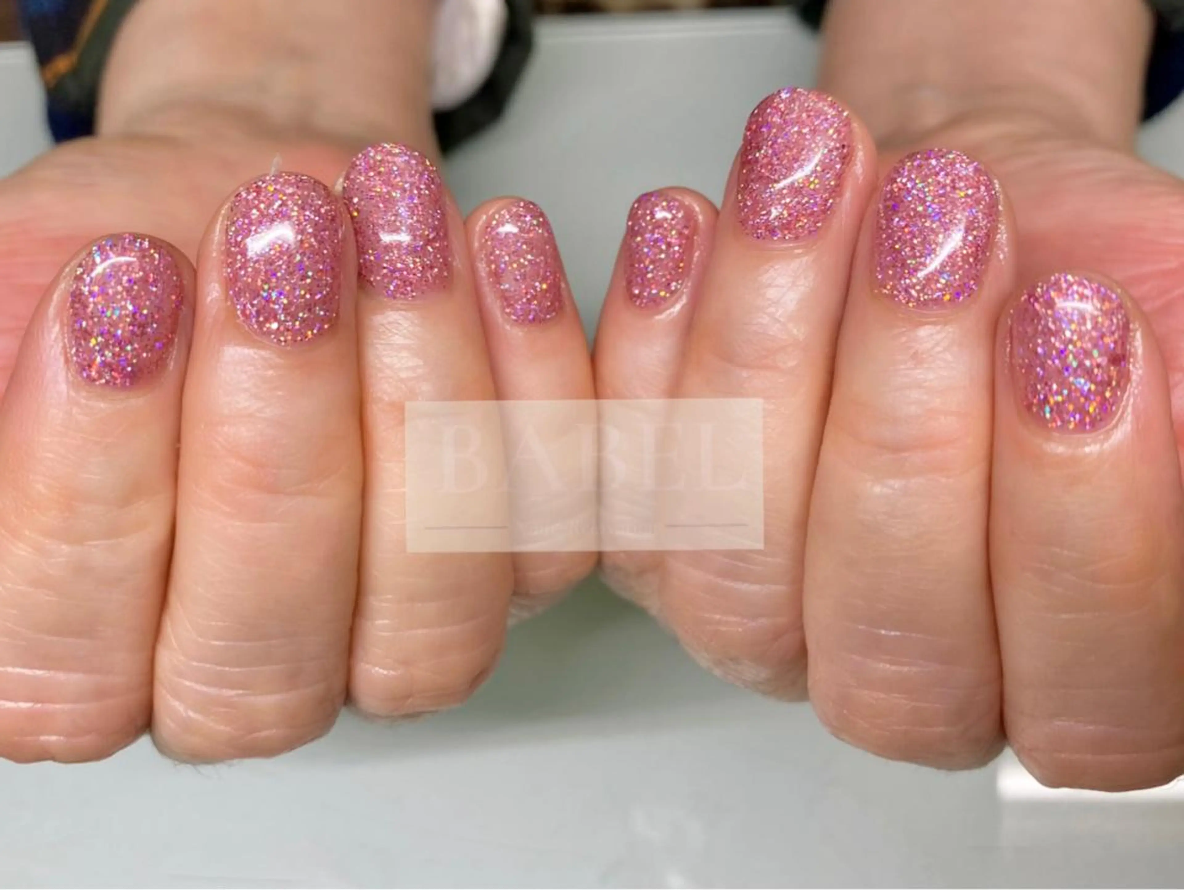 ネイル アートネイル ジェルネイル オフィスネイル ショートネイル BABELバベル所属・江戸川橋✨BABEL 【バベル】大人可愛いのネイルデザイン