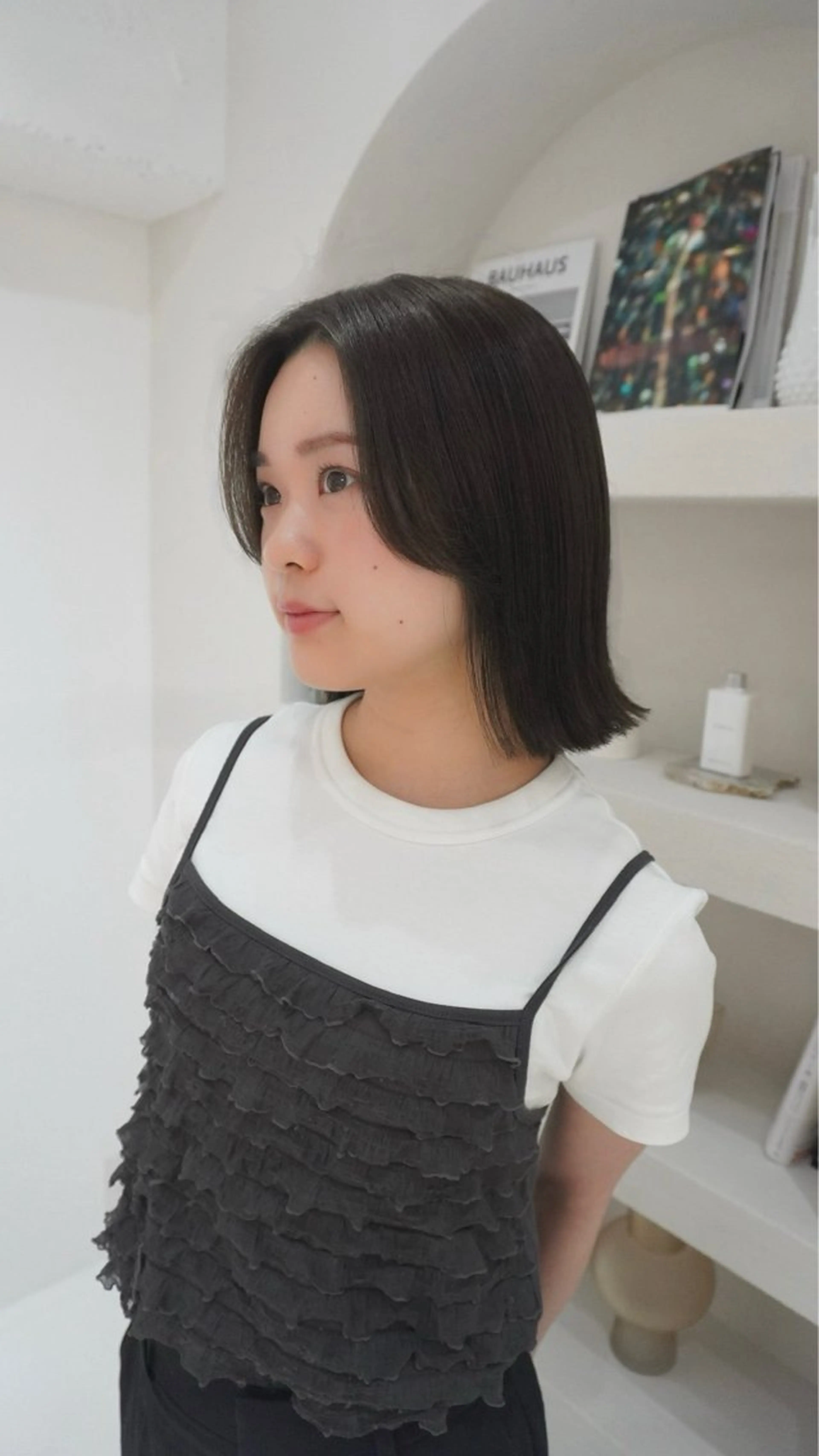 ご新規様限定❗️ブリーチなしケアw カラー + 4stepトリートメント🎧の写真