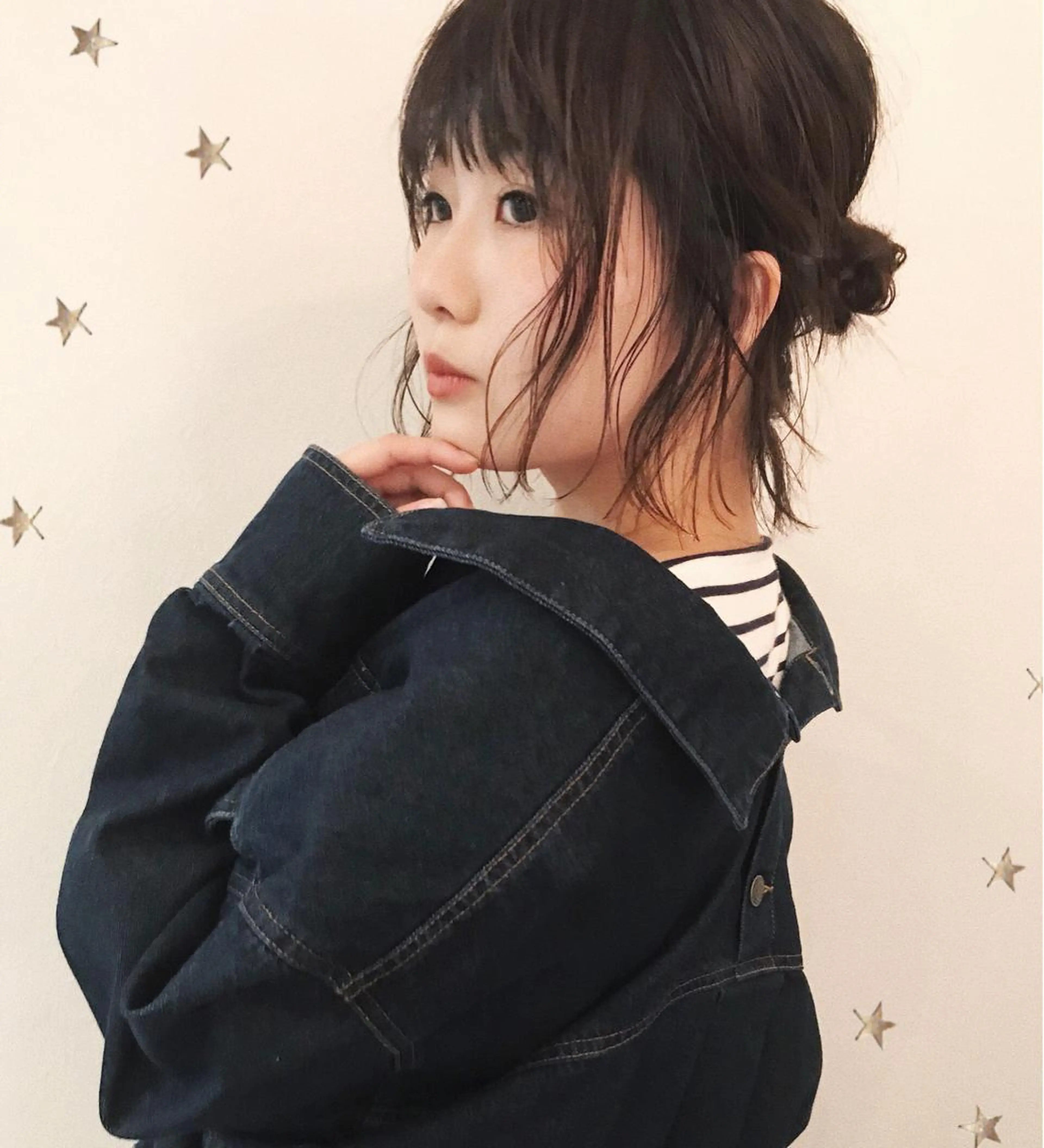 ショート ヘアアレンジ 市川 千夏のヘアスタイル