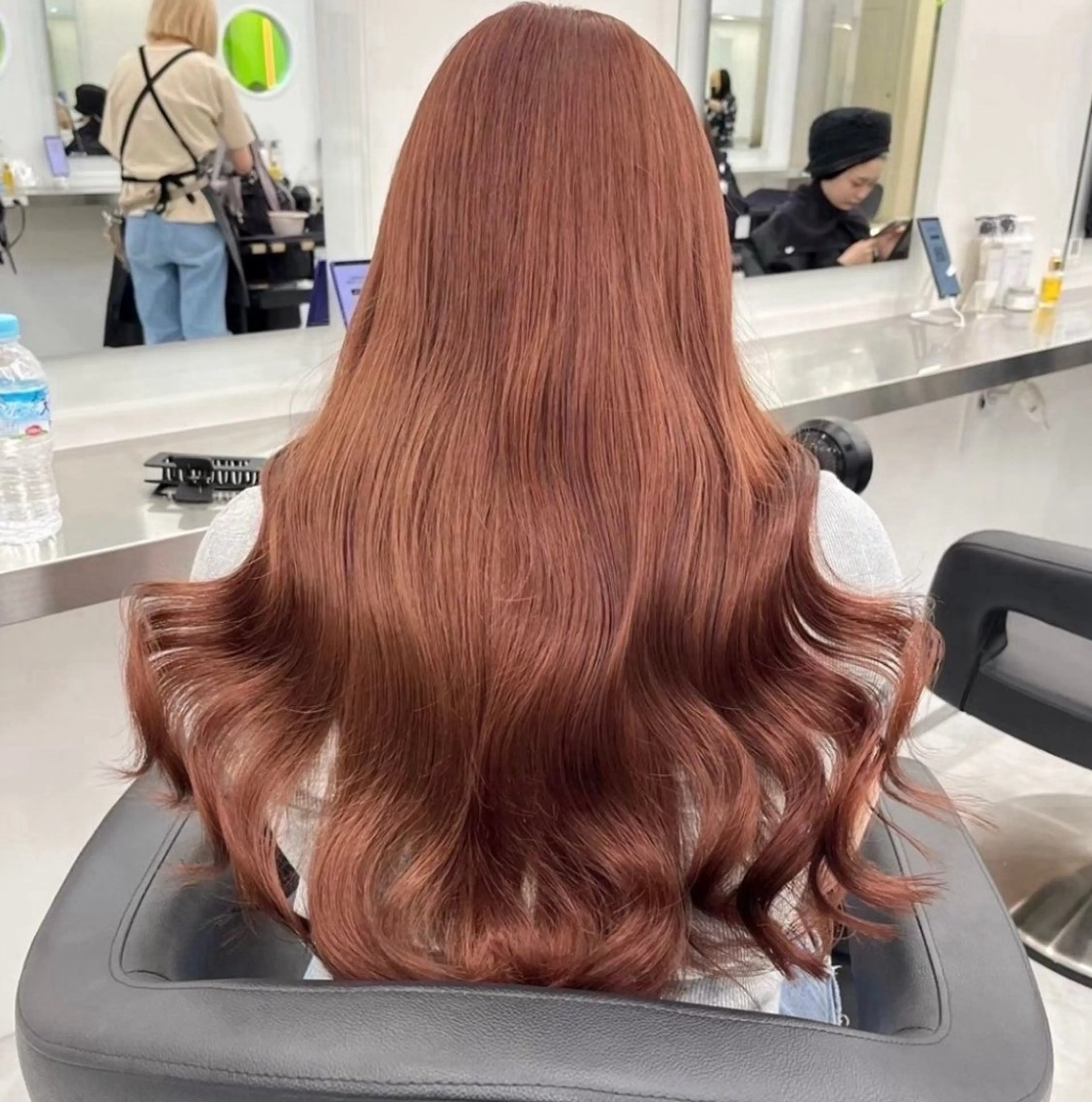 ロング 韓国ガーリー🤍ハイ トーン🤍Ayanaのヘアスタイル