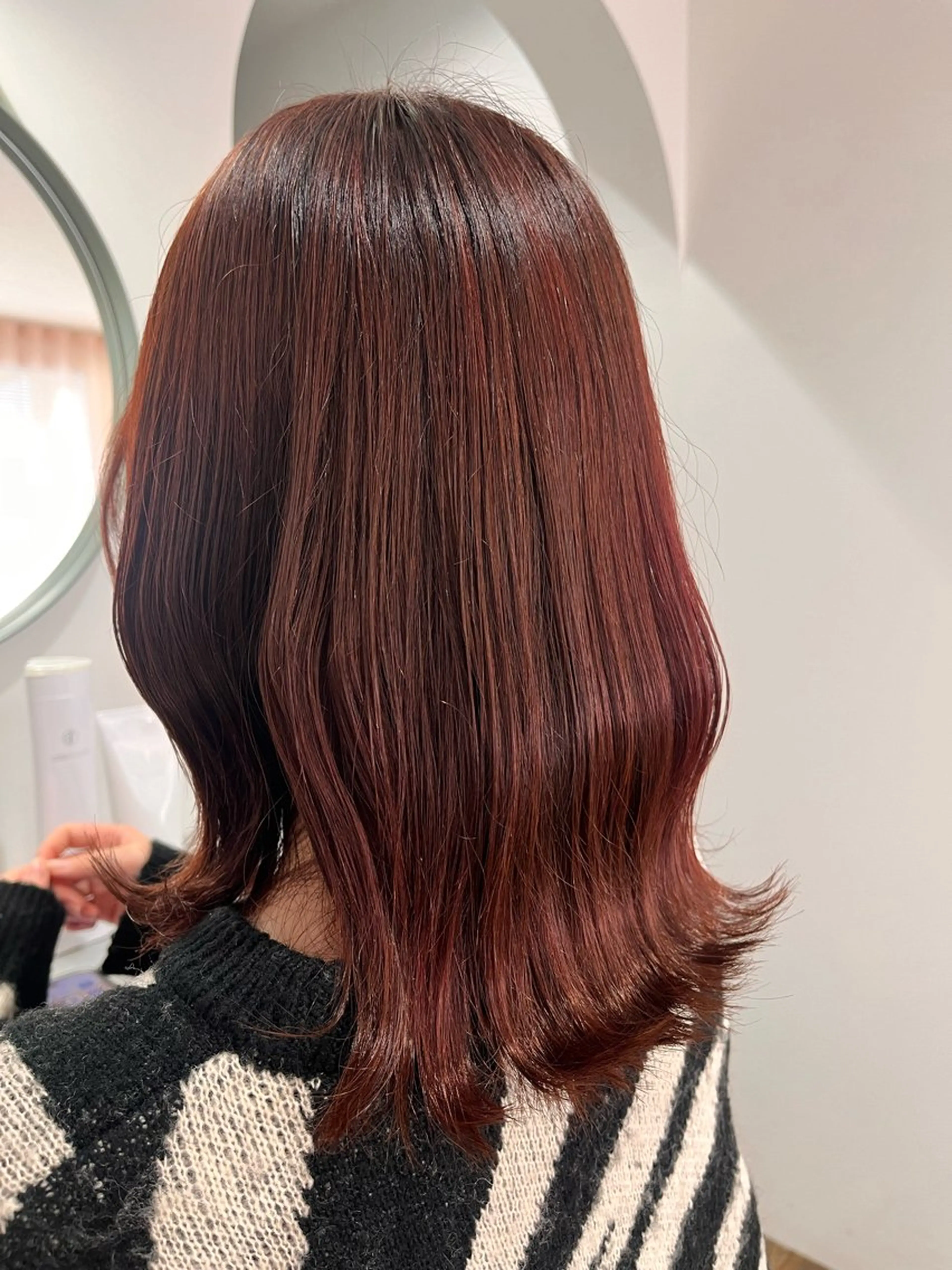 ロング ヘアカラー ヘッドスパ 武村美咲/ 暖色/艶カラーのヘアスタイル