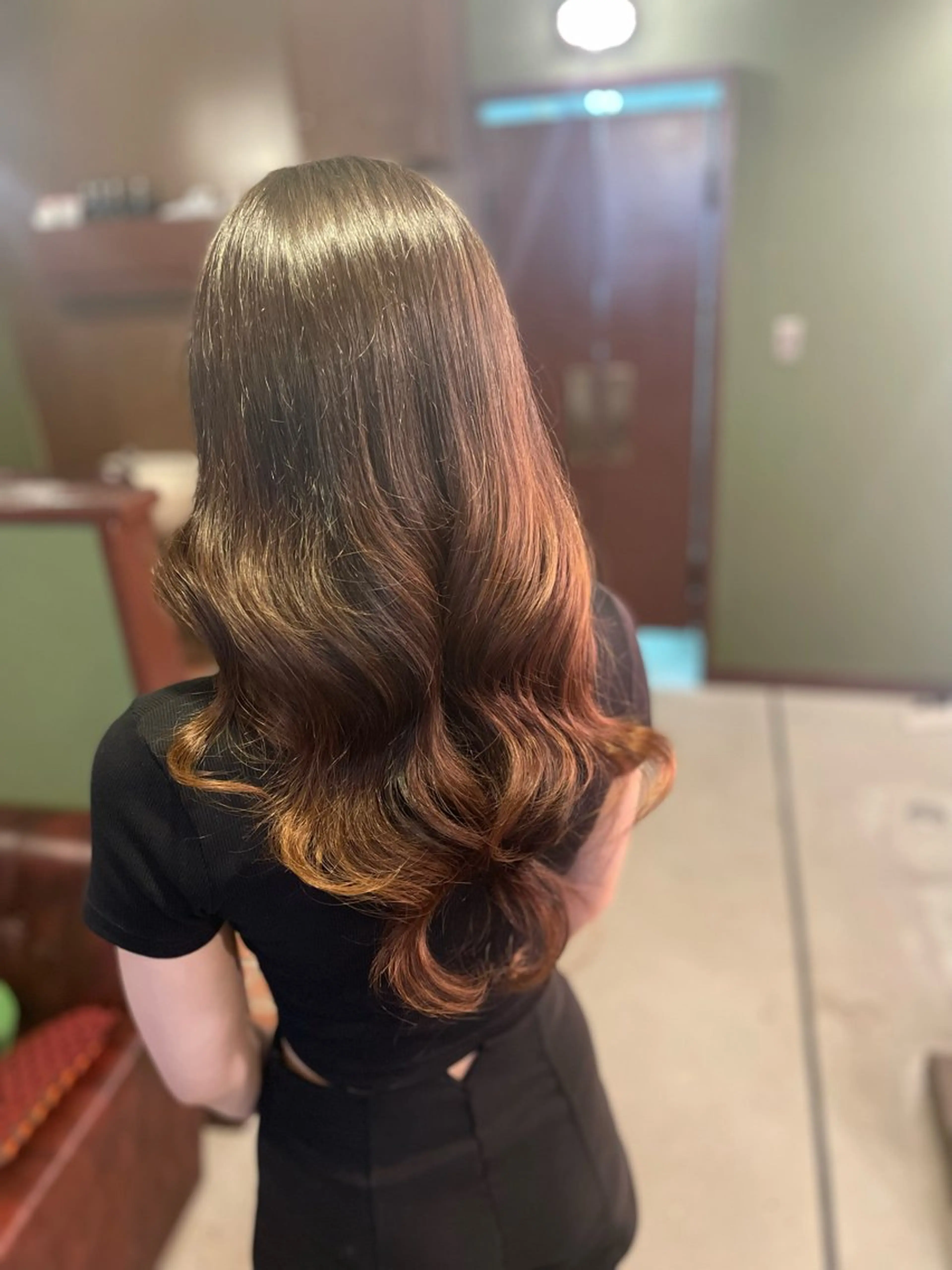 ロング カラー カット ヘアカラー トリートメント PATH-hair. storeのヘアスタイル