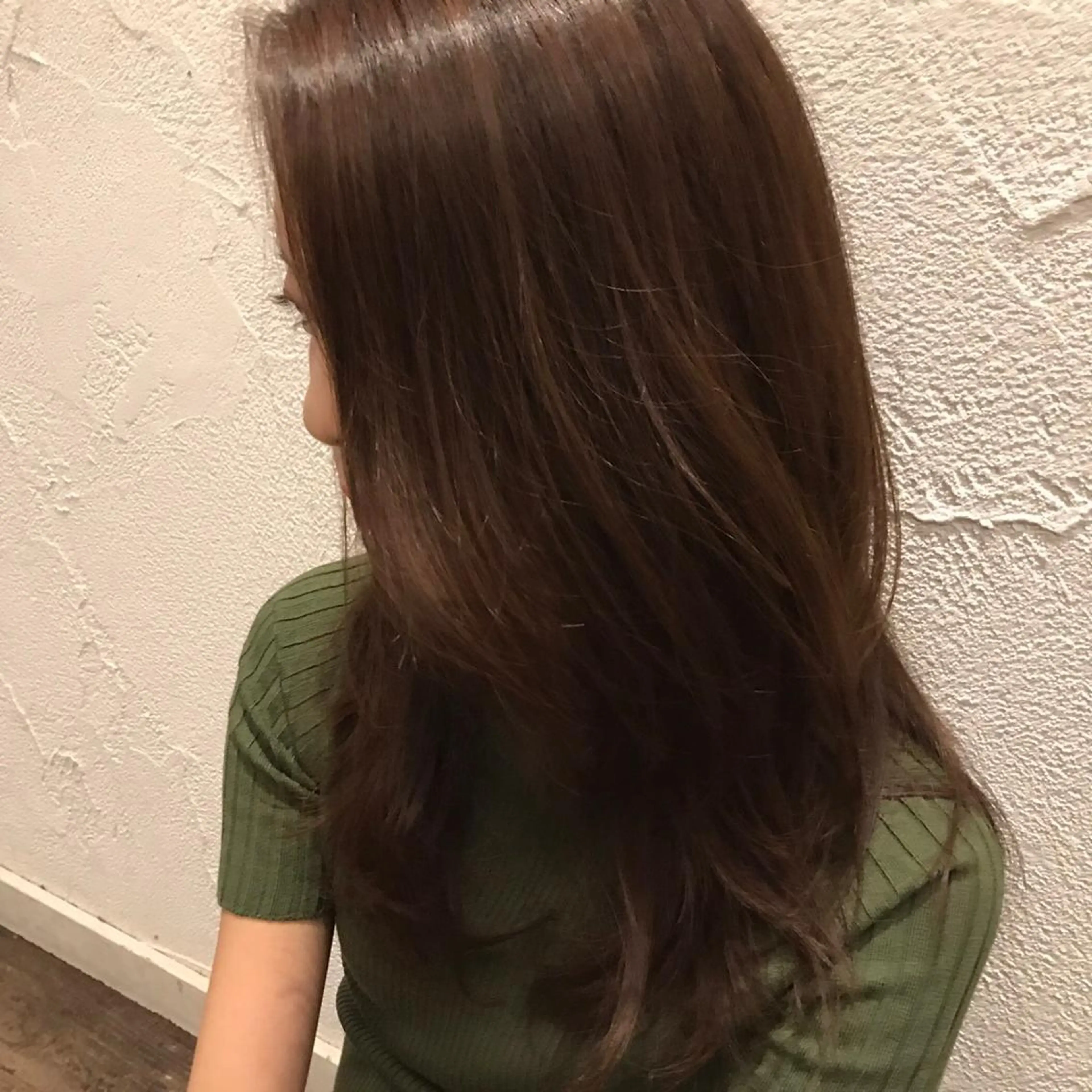 セミロング ナカオ ヤストシのヘアスタイル