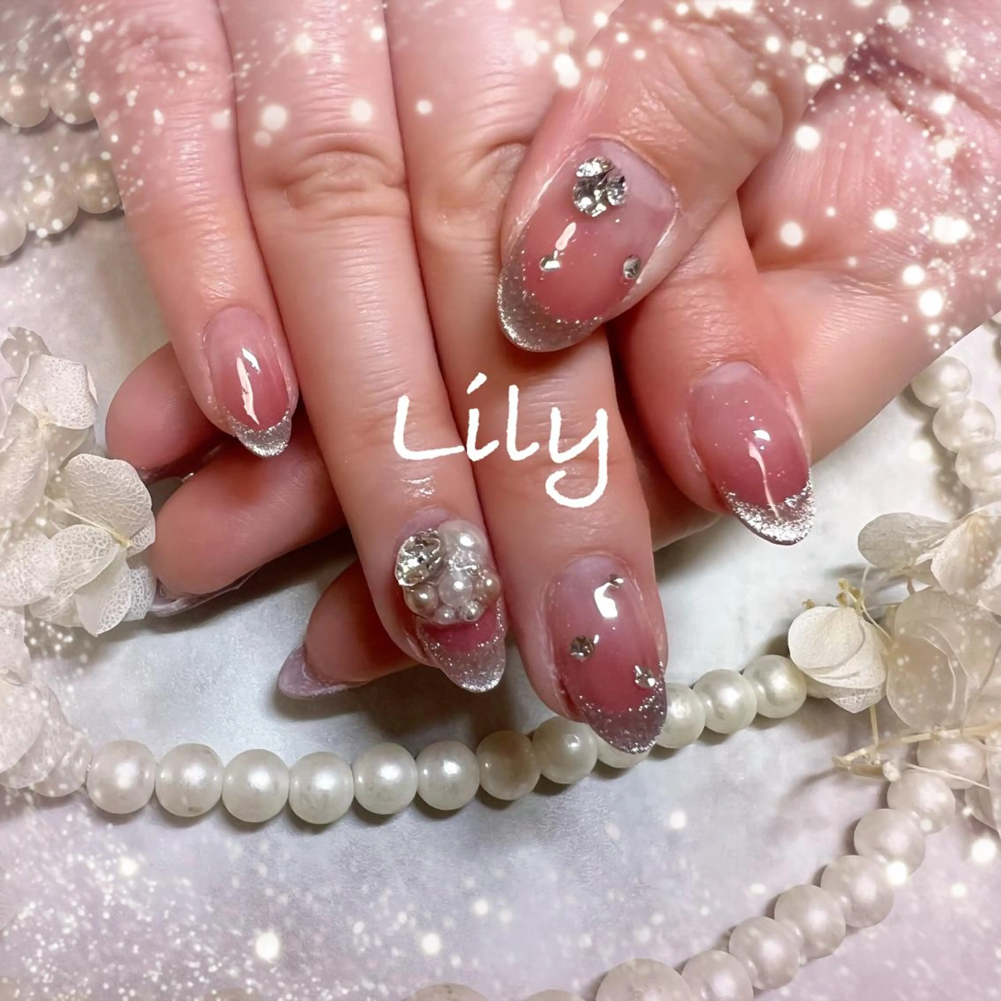 ネイル ハンドネイル Lily*nail 🌻Mii🌻のネイルデザイン