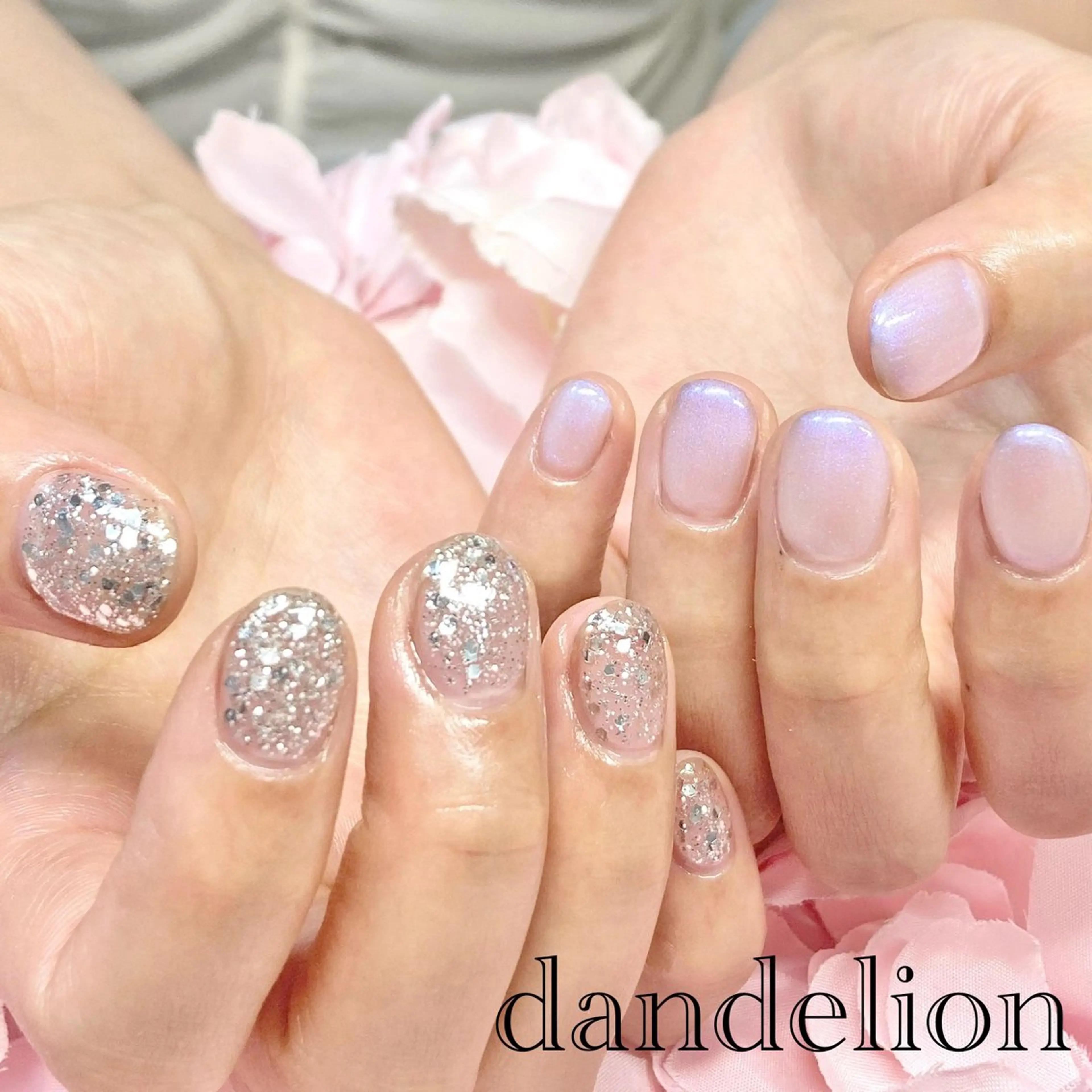 ネイル ハンドネイル ハンドケア dandelion ダンデライオンのネイルデザイン