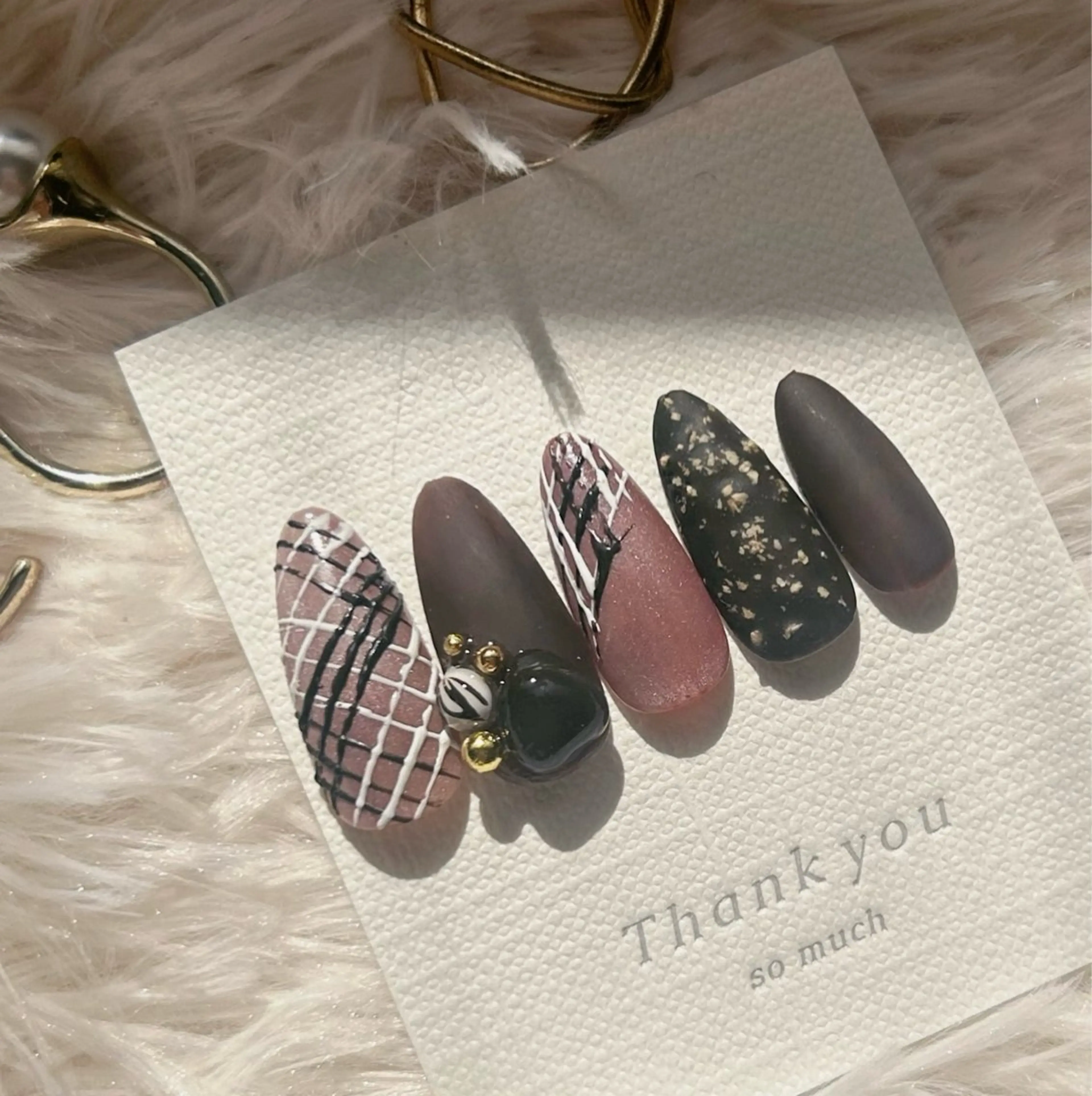 ネイル バレンタイン ハンドネイル キイ サロンのネイルデザイン