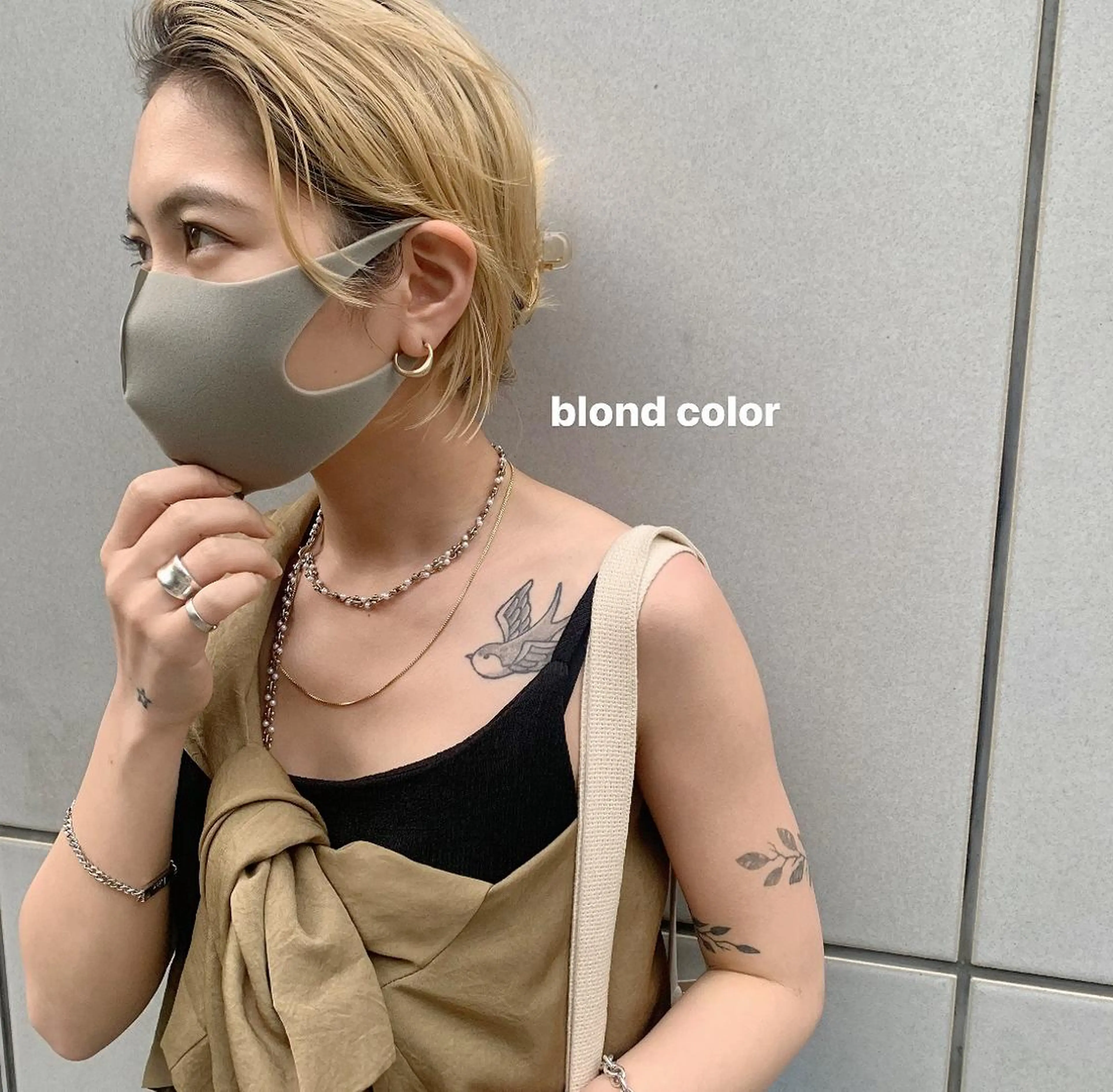 ミディアム カラー ヘアアレンジ 顔周り/レイヤー 🤍マリノのヘアスタイル