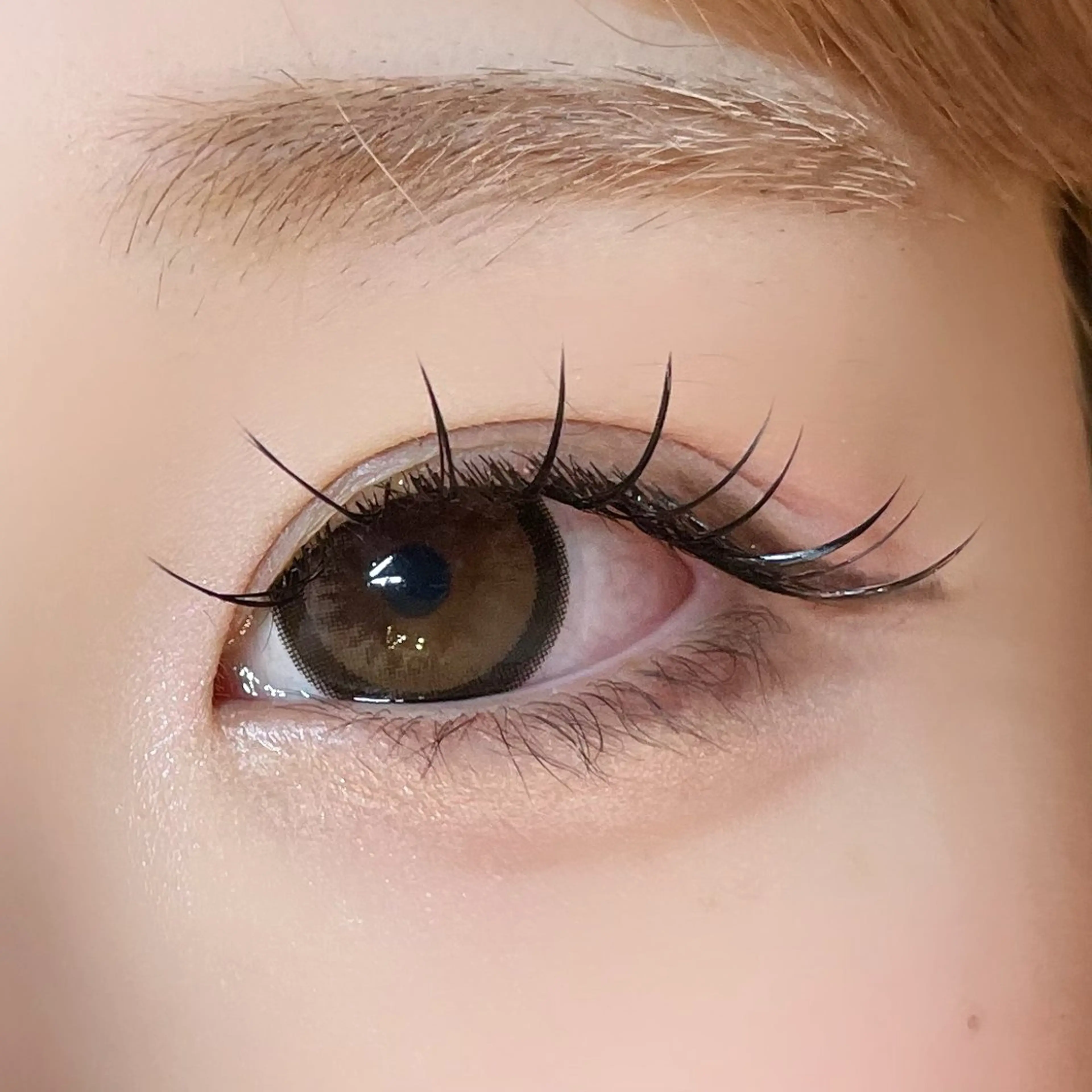 マツエク・マツパ キュート フラットラッシュ 久高 優希のマツエク・マツパデザイン