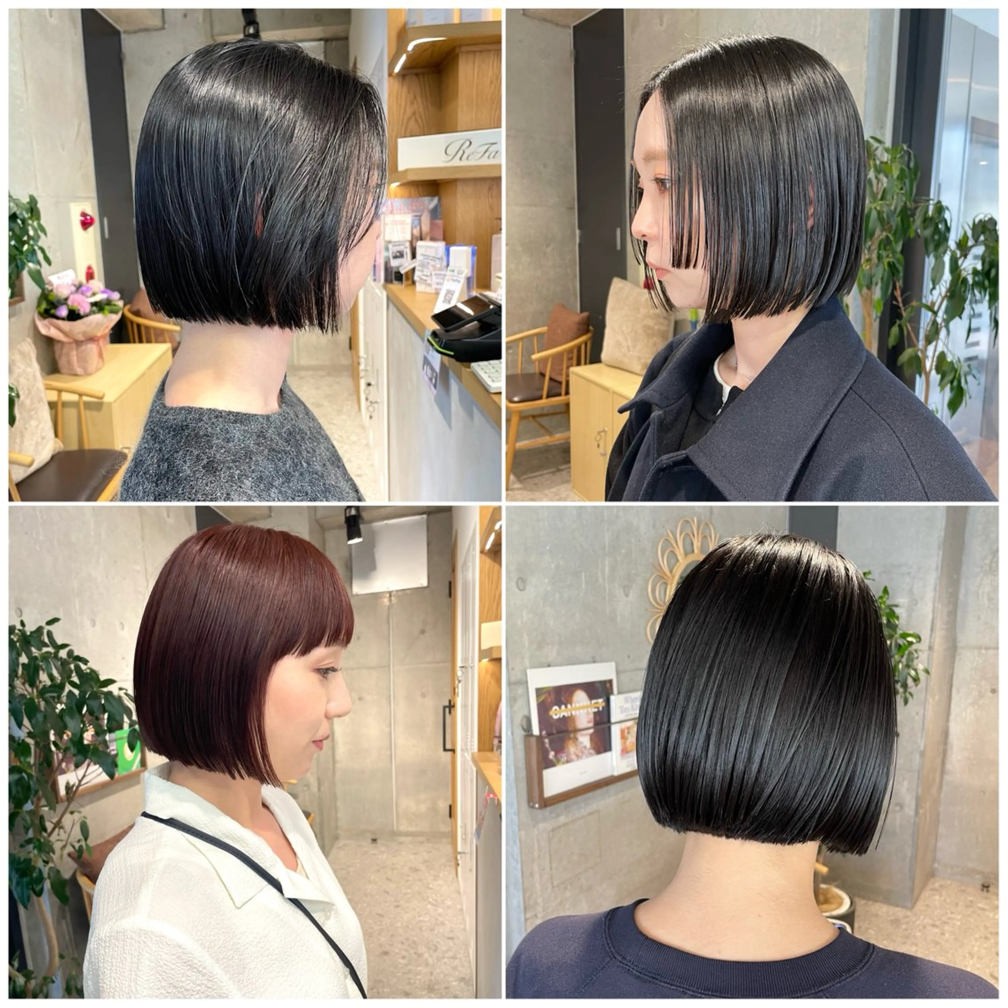 ショート 髪質改善 カット 縮毛矯正 ❤️ダブルカラー 髪質改善❤️SAYAのヘアスタイル