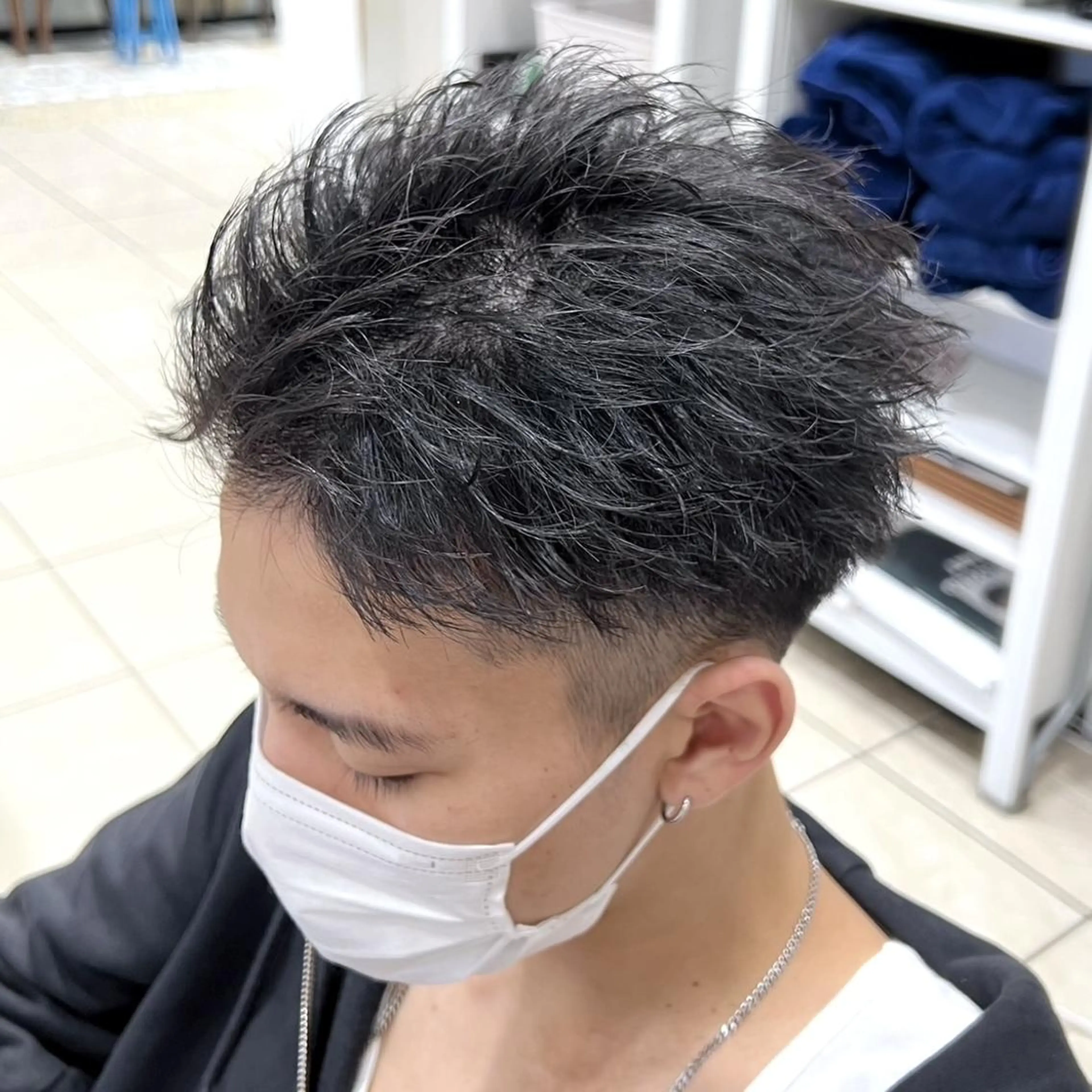 メンズ メンズ特化/勝田駅/ 佐和駅/鈴木輝瑠/のヘアスタイル