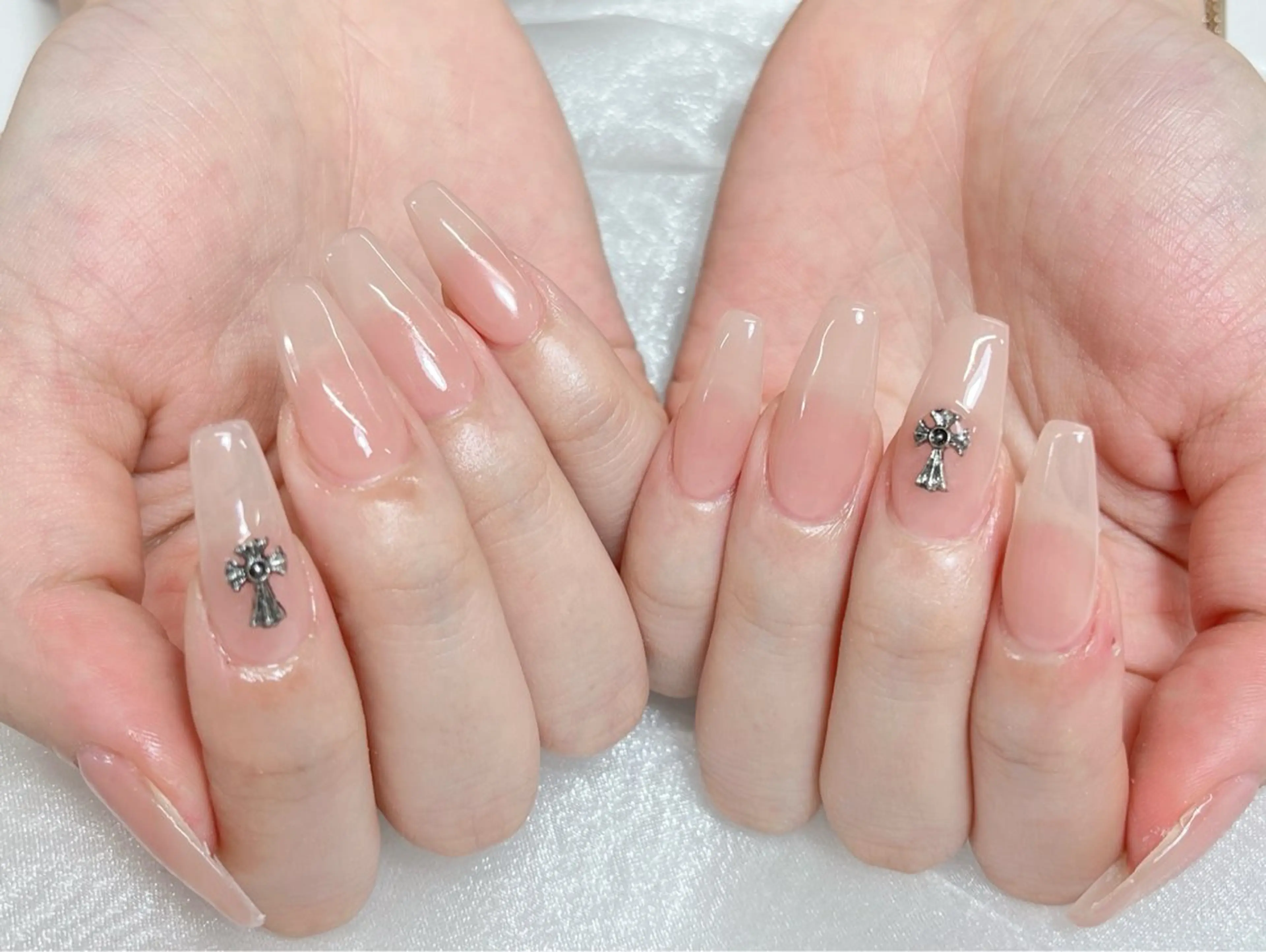 ネイル candy nail 韓国風ワンホンネイルのネイルデザイン