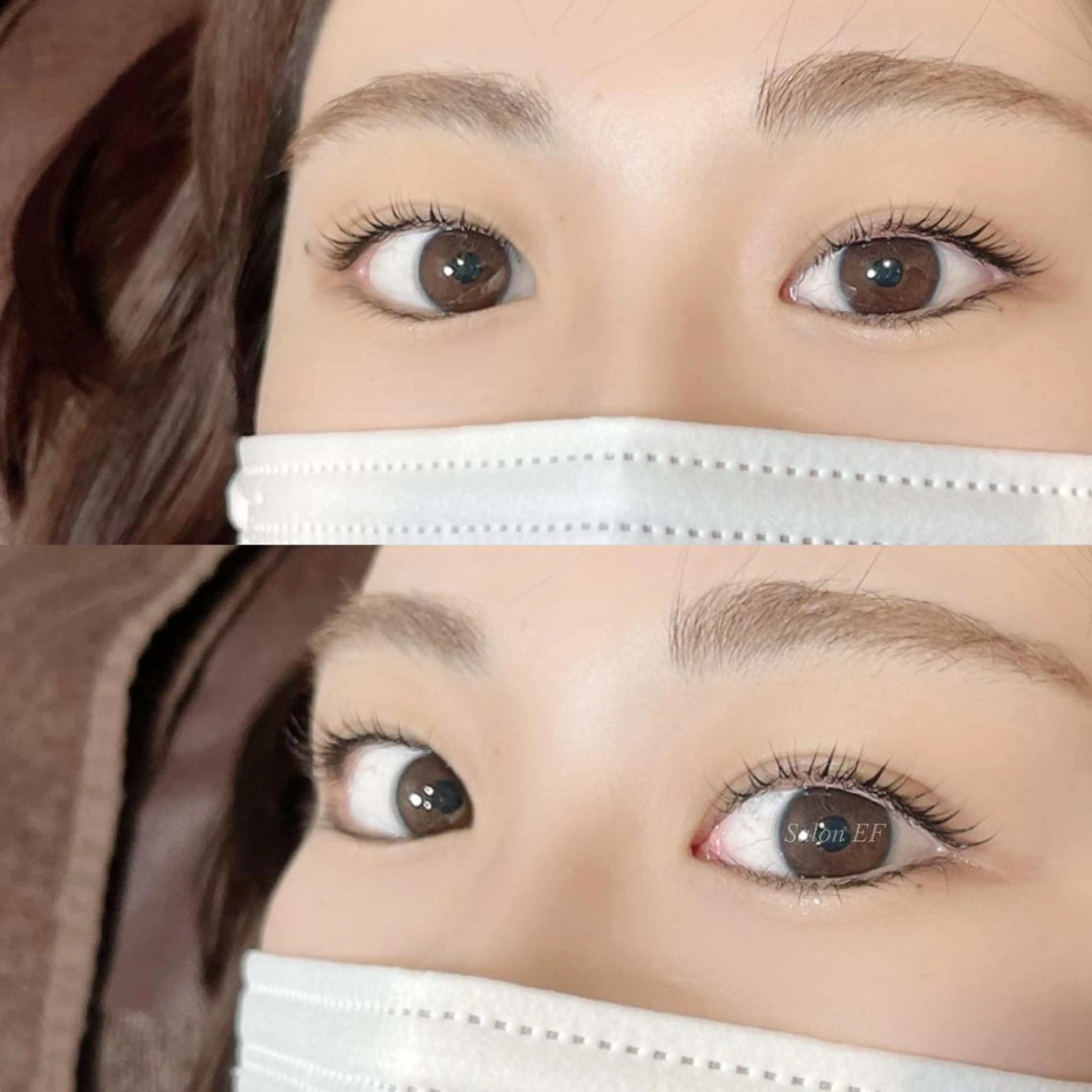 マツエク・マツパ 一重×まつ毛パーマ EYE405 fukuyamaのマツエク・マツパデザイン