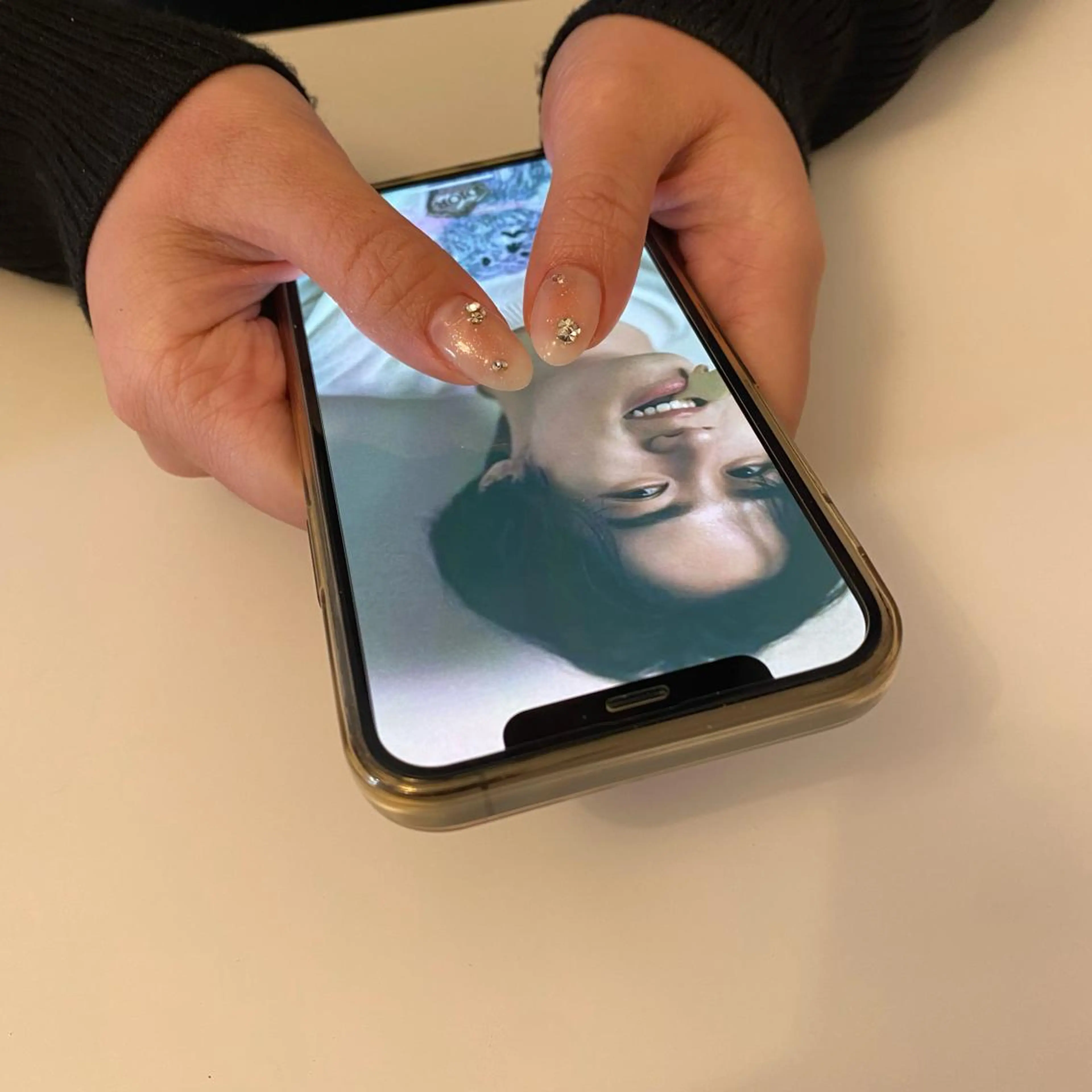 ネイル チークネイル ハンドネイル n Honokaのネイルデザイン