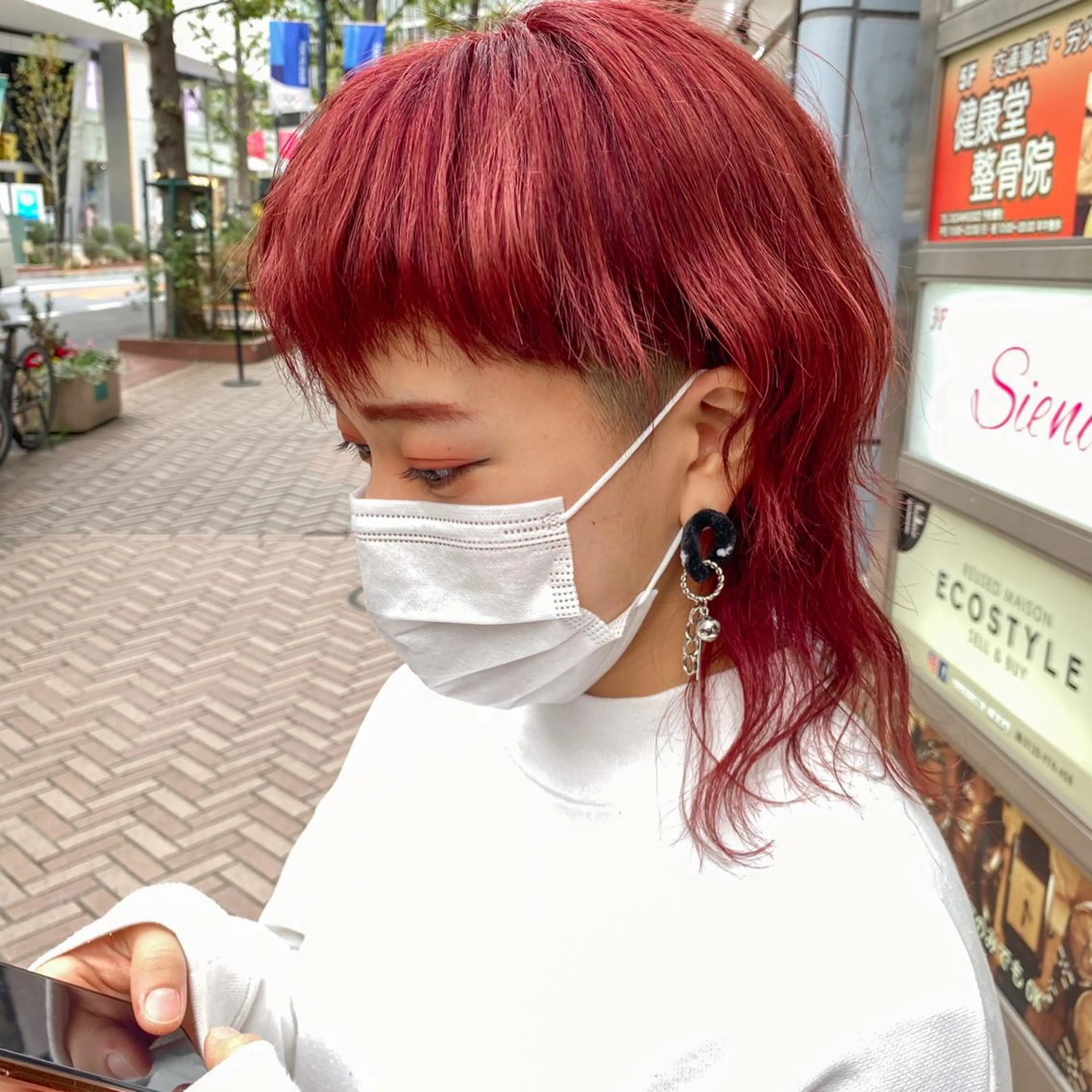 ミディアム カラー ゆう🫧 透明感/ハイトーンのヘアスタイル