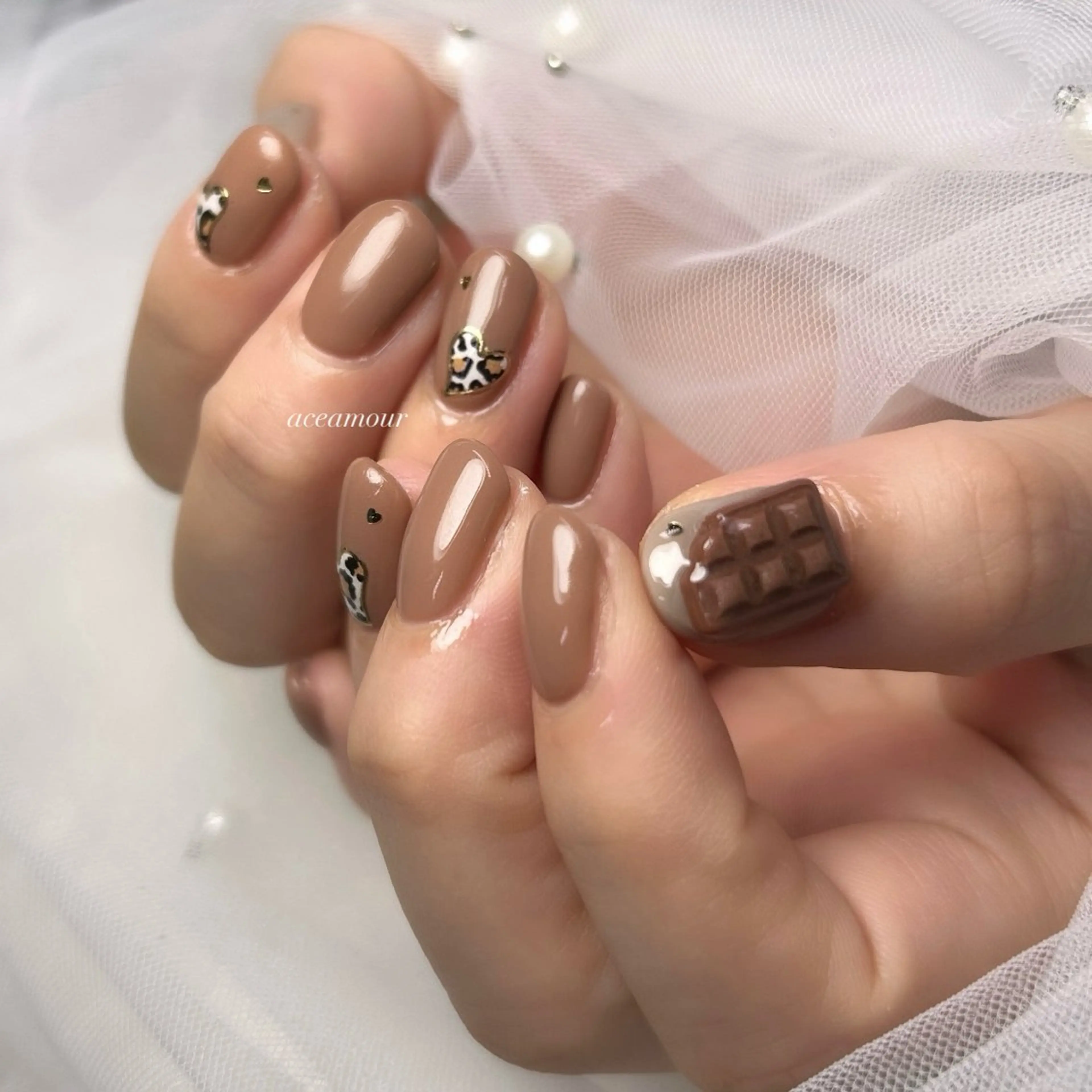 ネイル ネイル/耳つぼ /新ホワイトニングのネイルデザイン