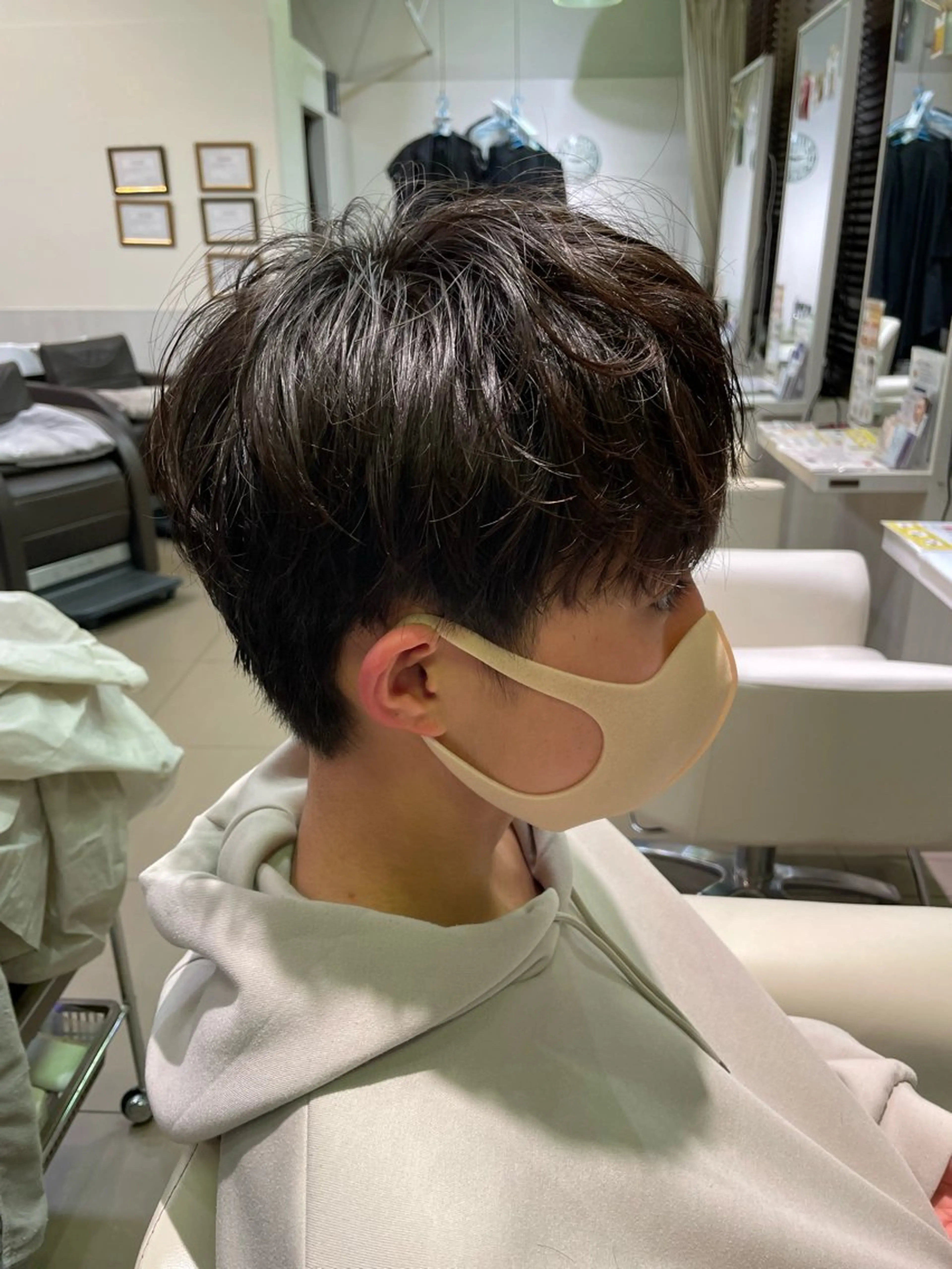 パーマ メンズ jouir_ yukiのヘアスタイル