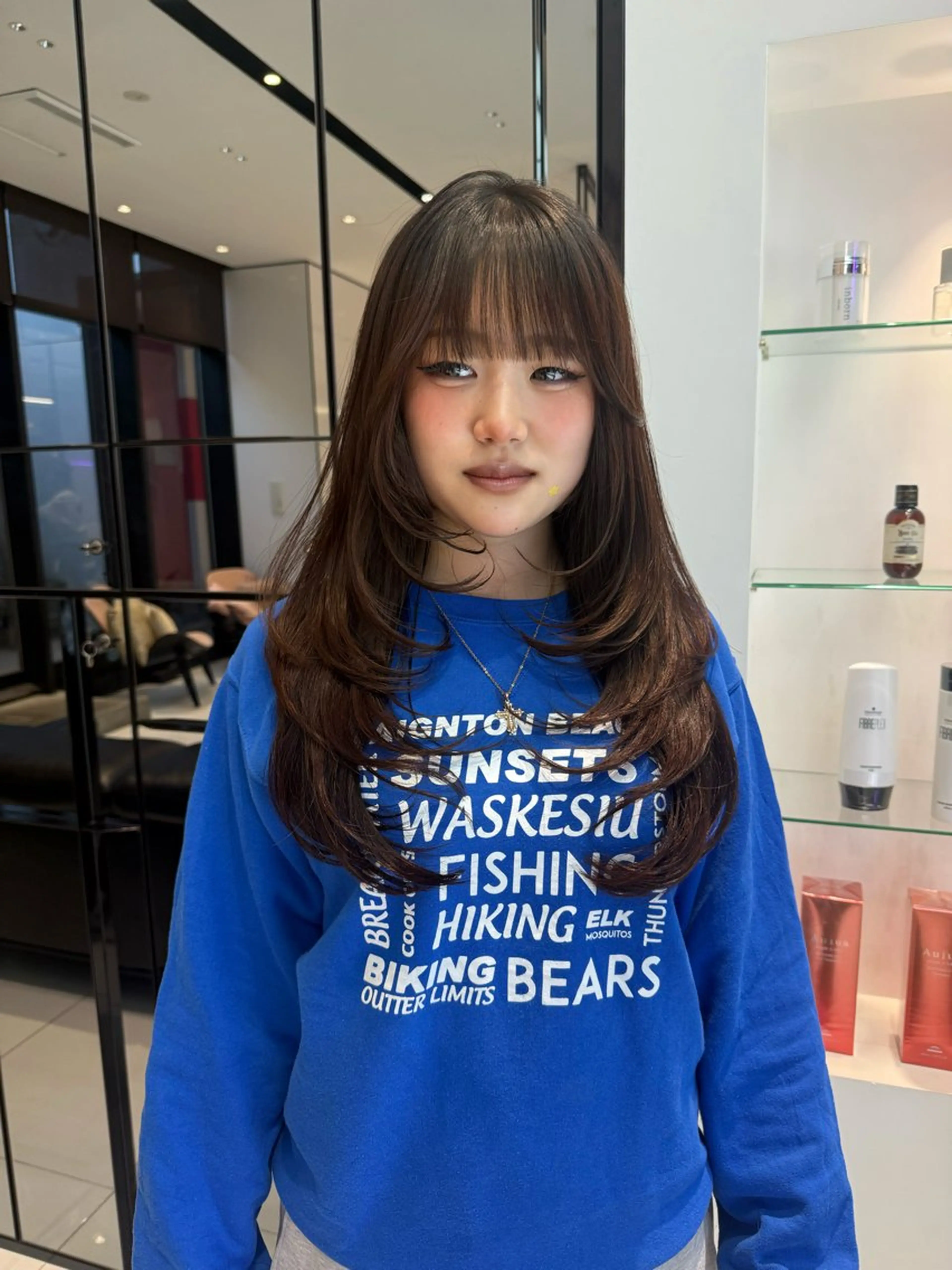 ロング レイヤーカット カット keen吉祥寺🐆 レイヤー/NAO🩶のヘアスタイル