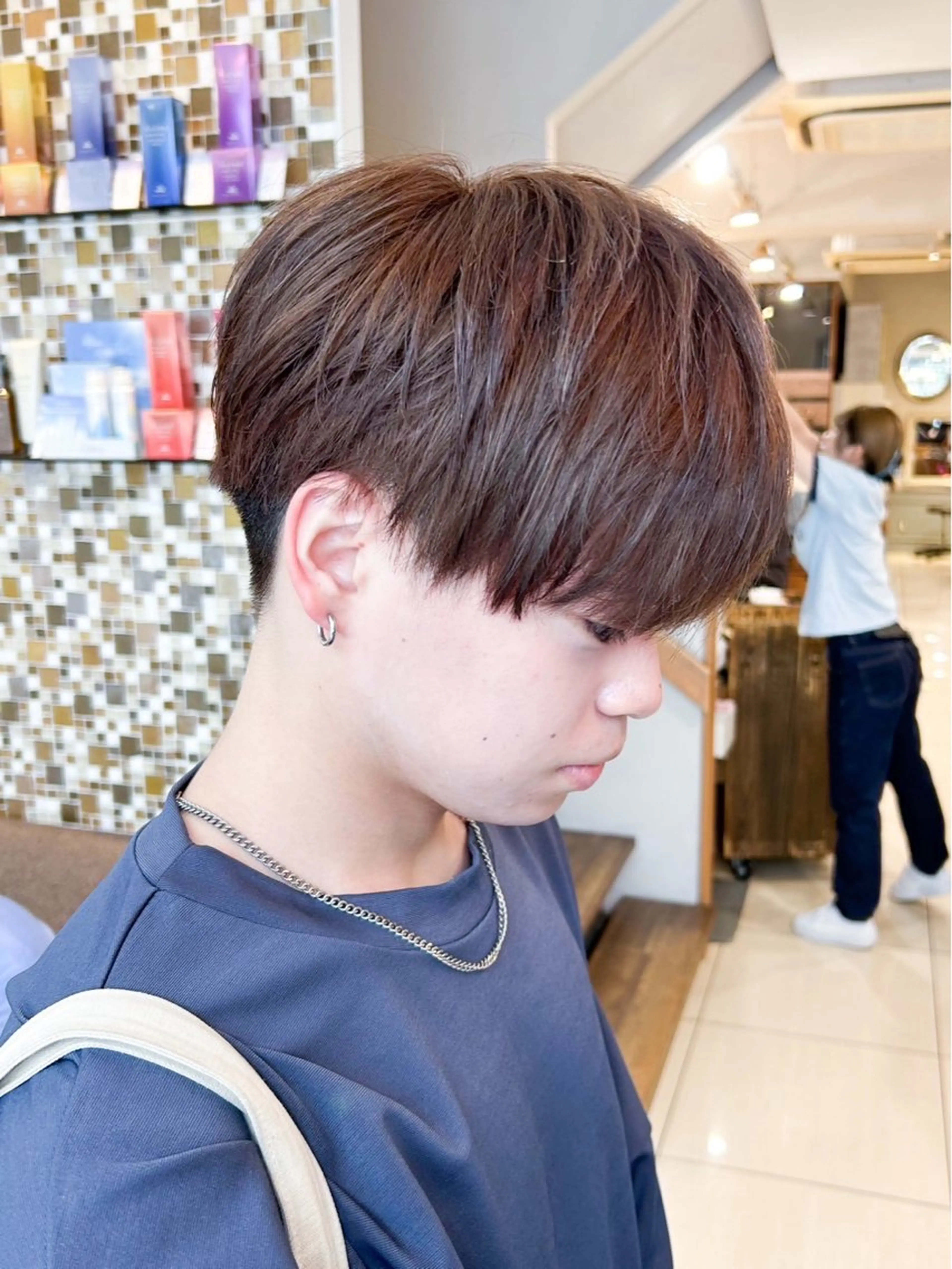 メンズ カット 韓国ヘアー🇰🇷 MIWAのヘアスタイル