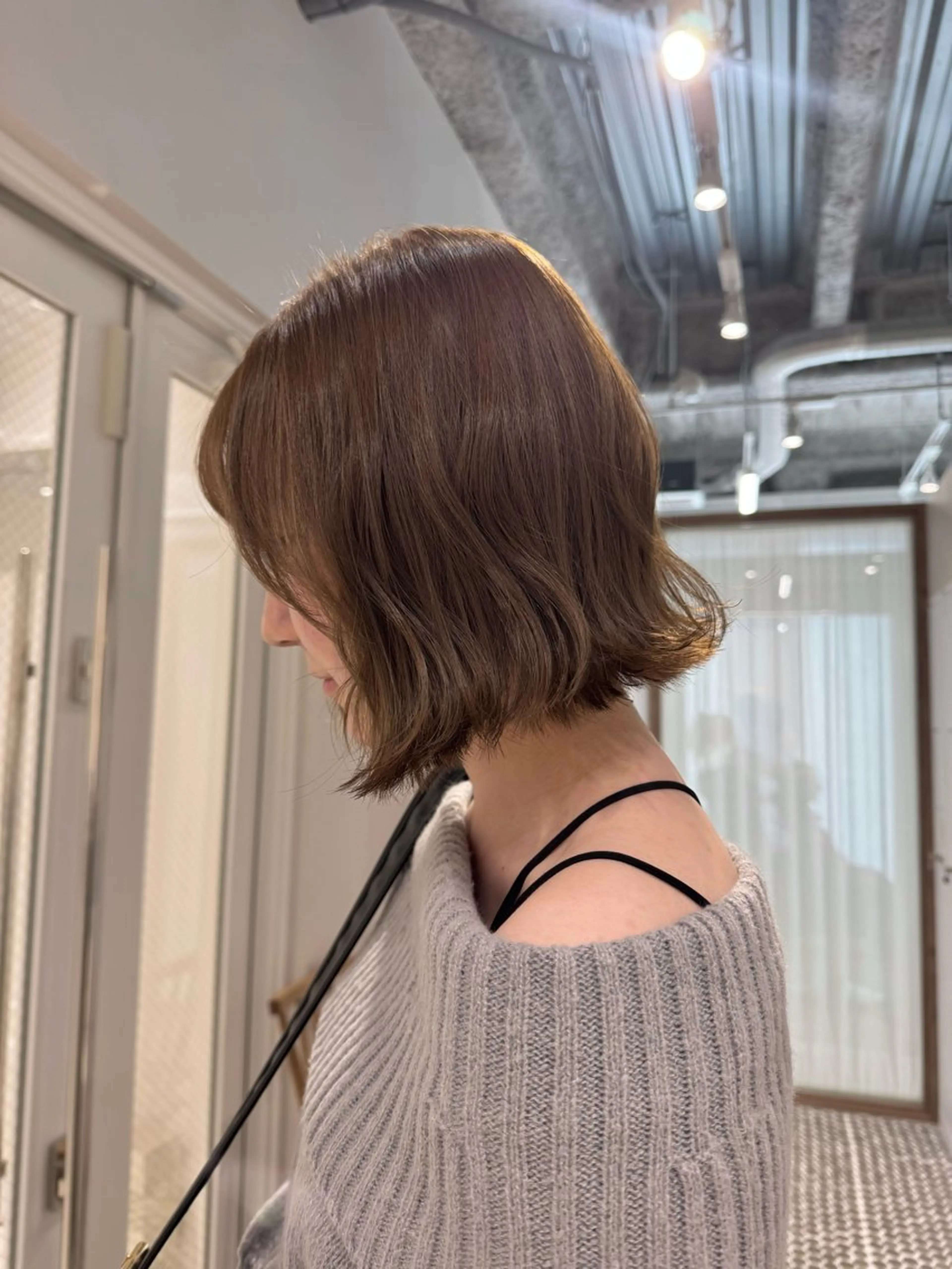 ショート ケアカラー ボブ カット ヘアカラー トリートメント 透明感カラー✴︎ SAYAKAのヘアスタイル