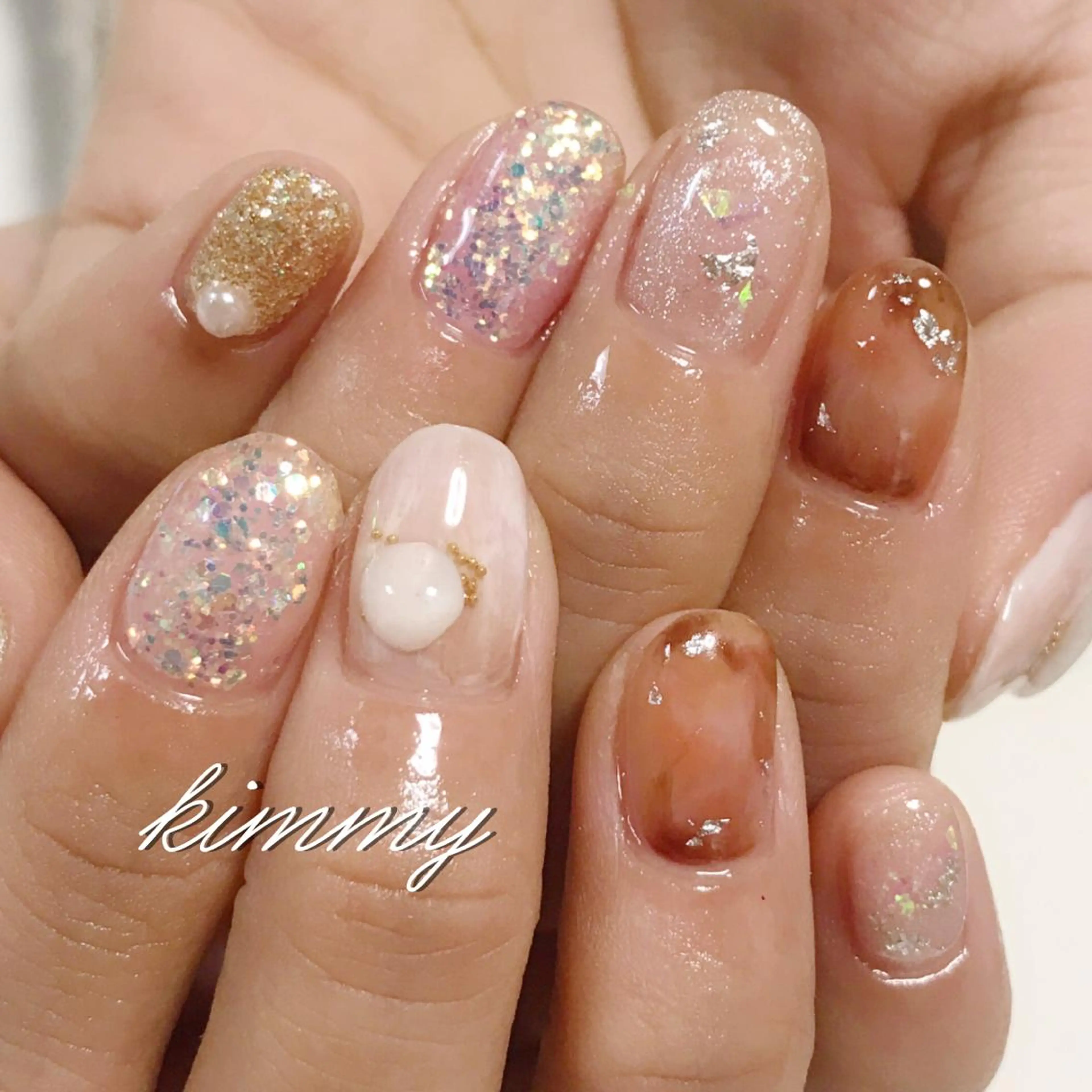 ネイル ハンドネイル kimmy nailsのネイルデザイン