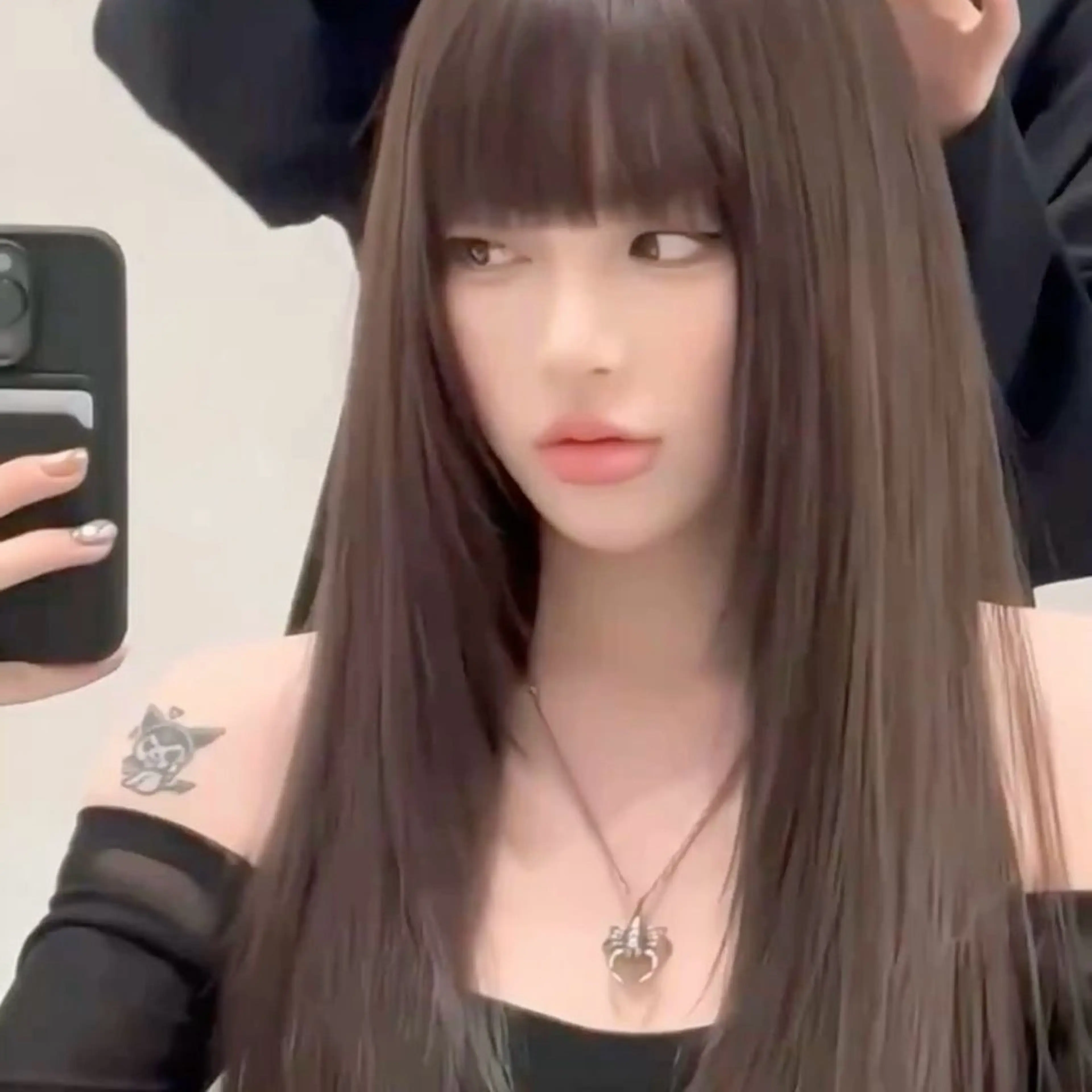 ロング 似合わせカット♡ 韓国レイヤーのヘアスタイル