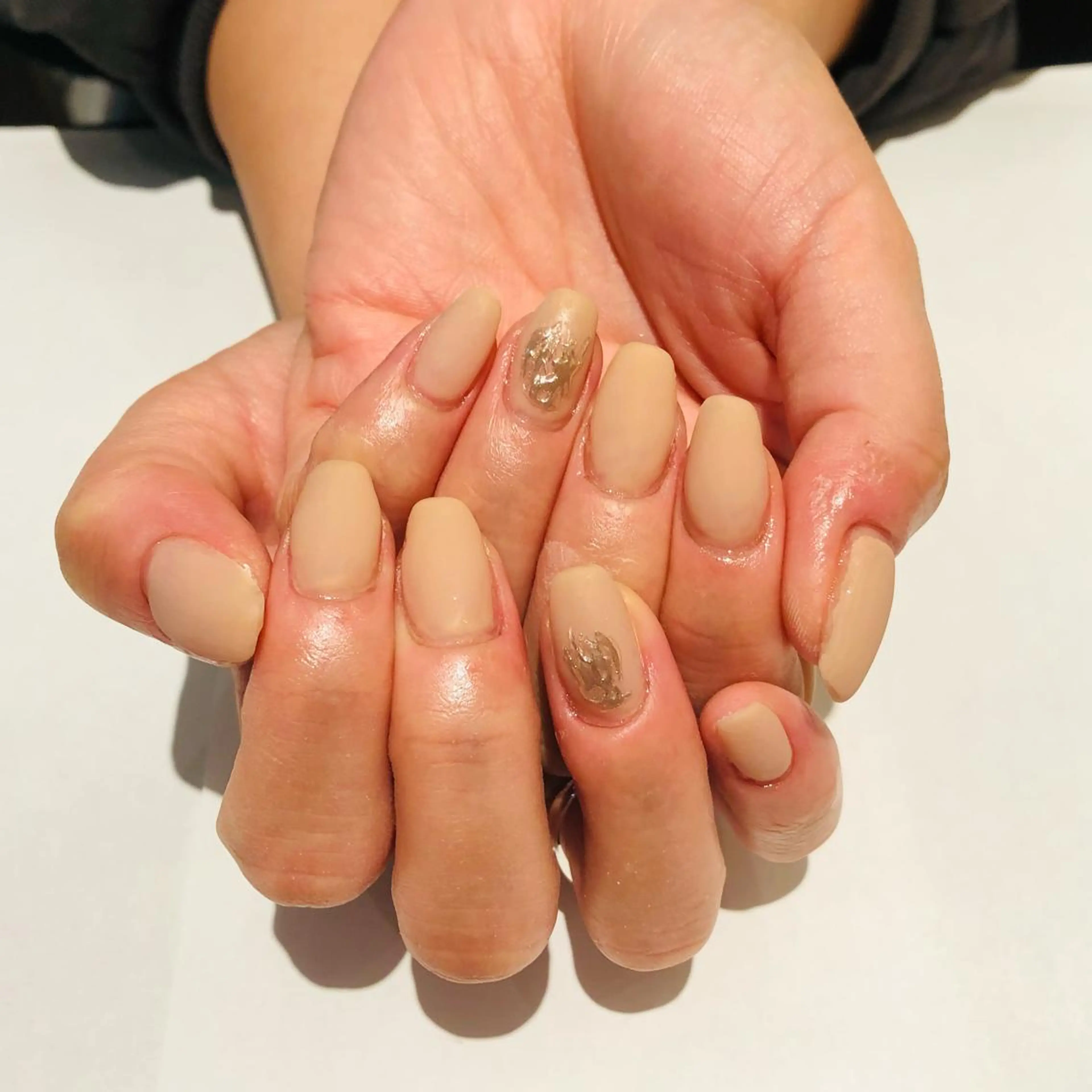 ネイル マットネイル ミラーネイル ハンドネイル 大阪福島韓国束感まつ げ Sayaka🤍のマツエク・マツパデザイン