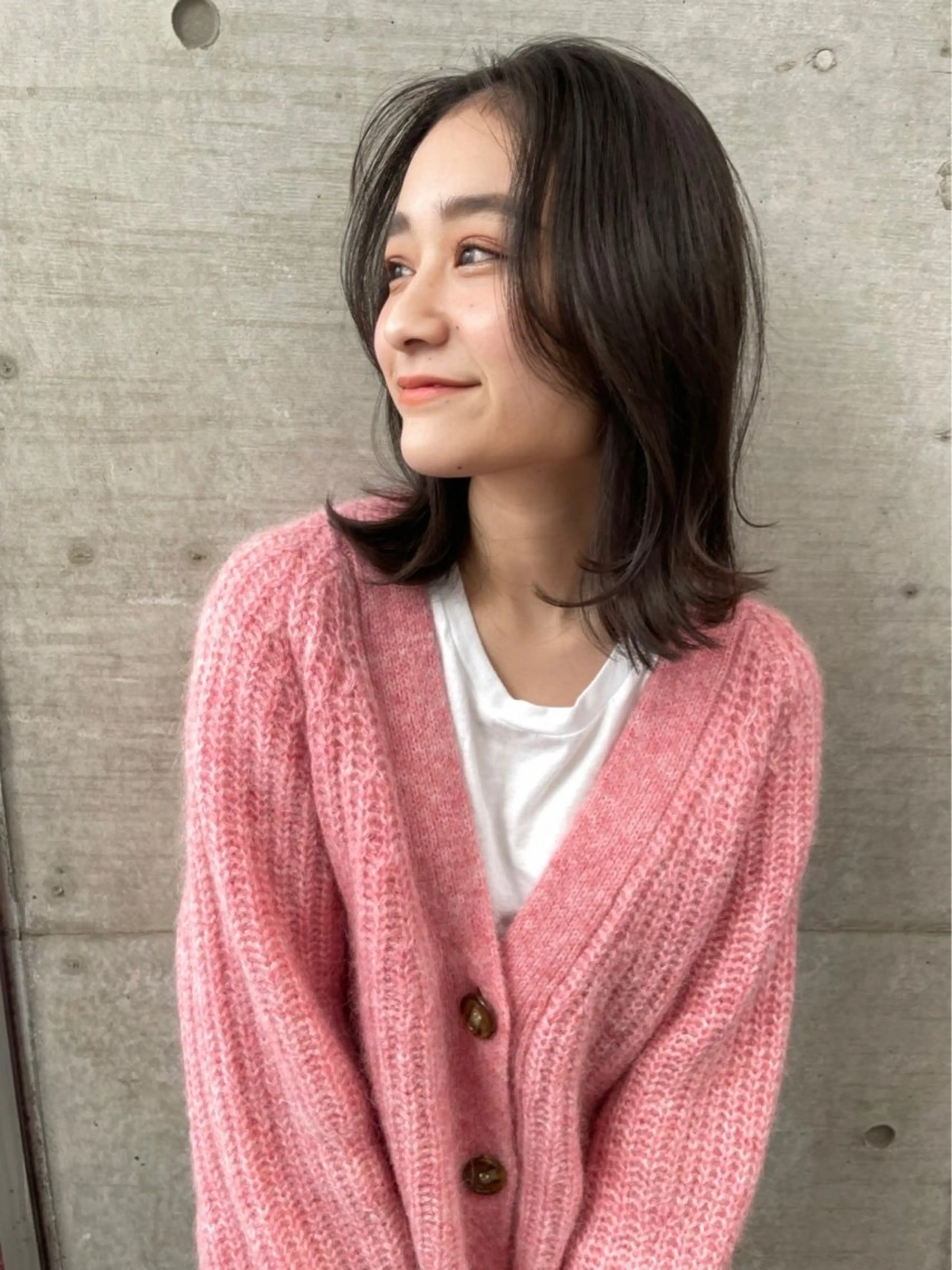ミディアム カラー 透明感カラー 🎵Chikaのヘアスタイル