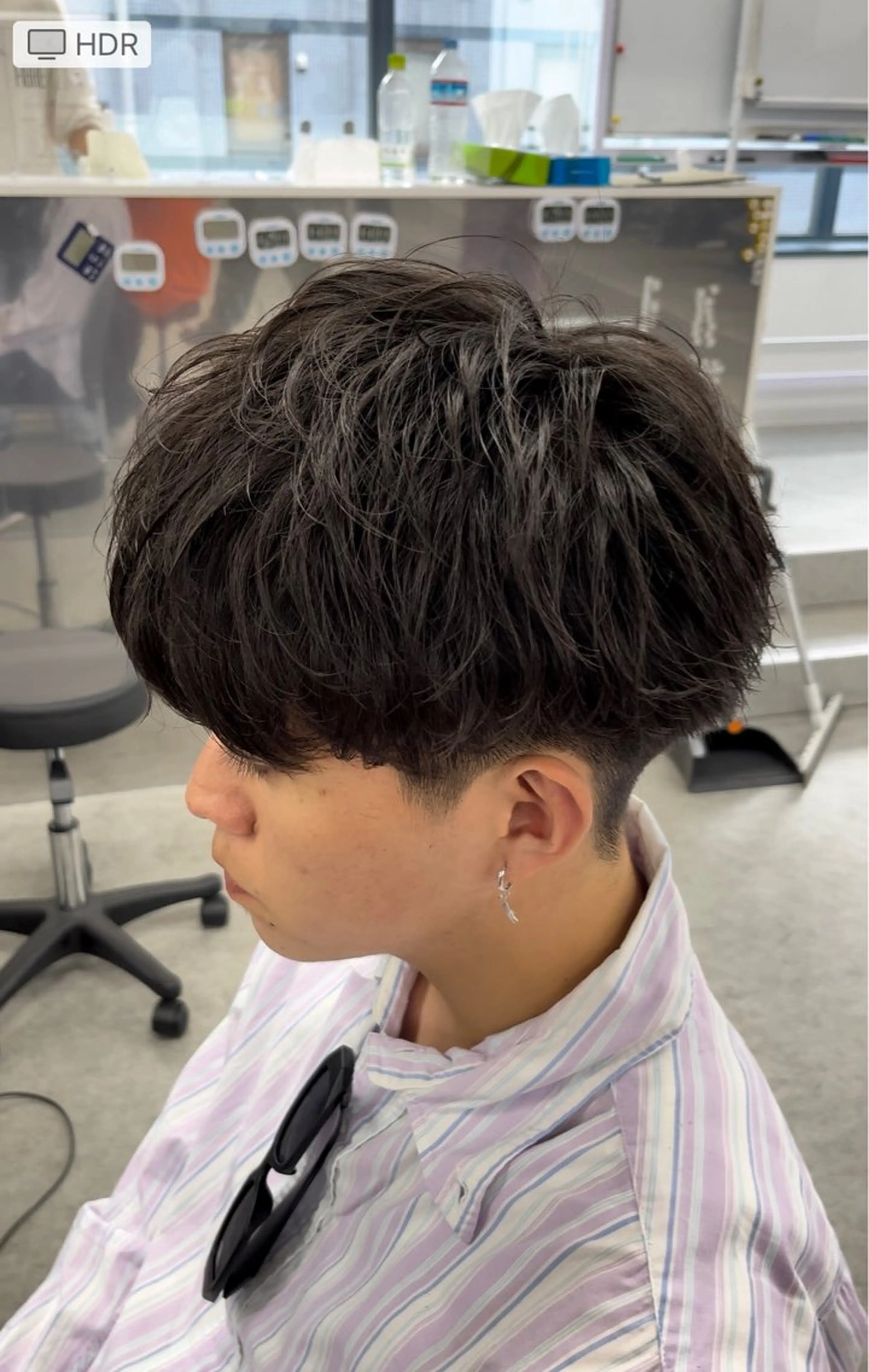 メンズ マッシュ 🔥パーマ特化🔥 優馬のヘアスタイル